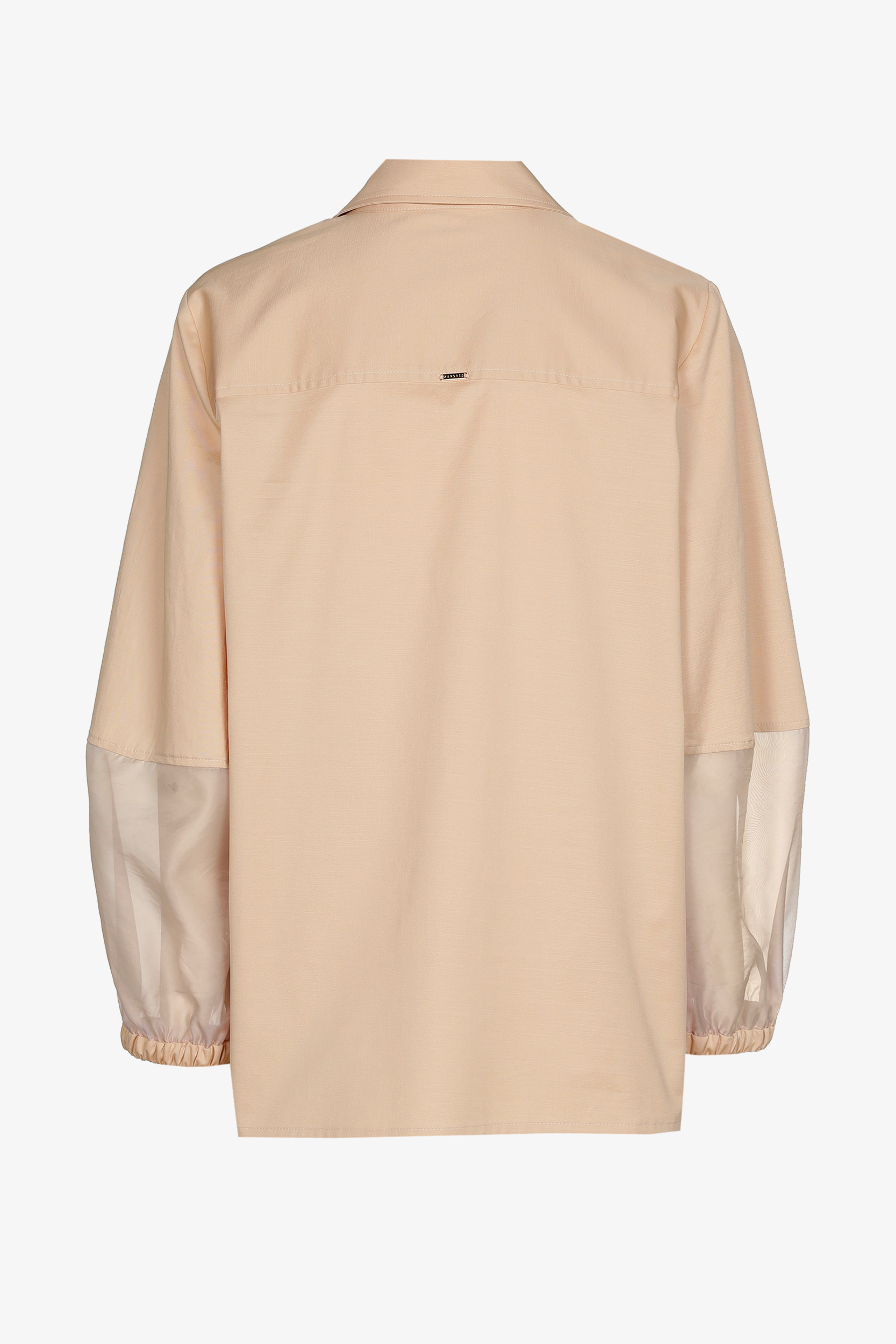 Blouse à manches en organza