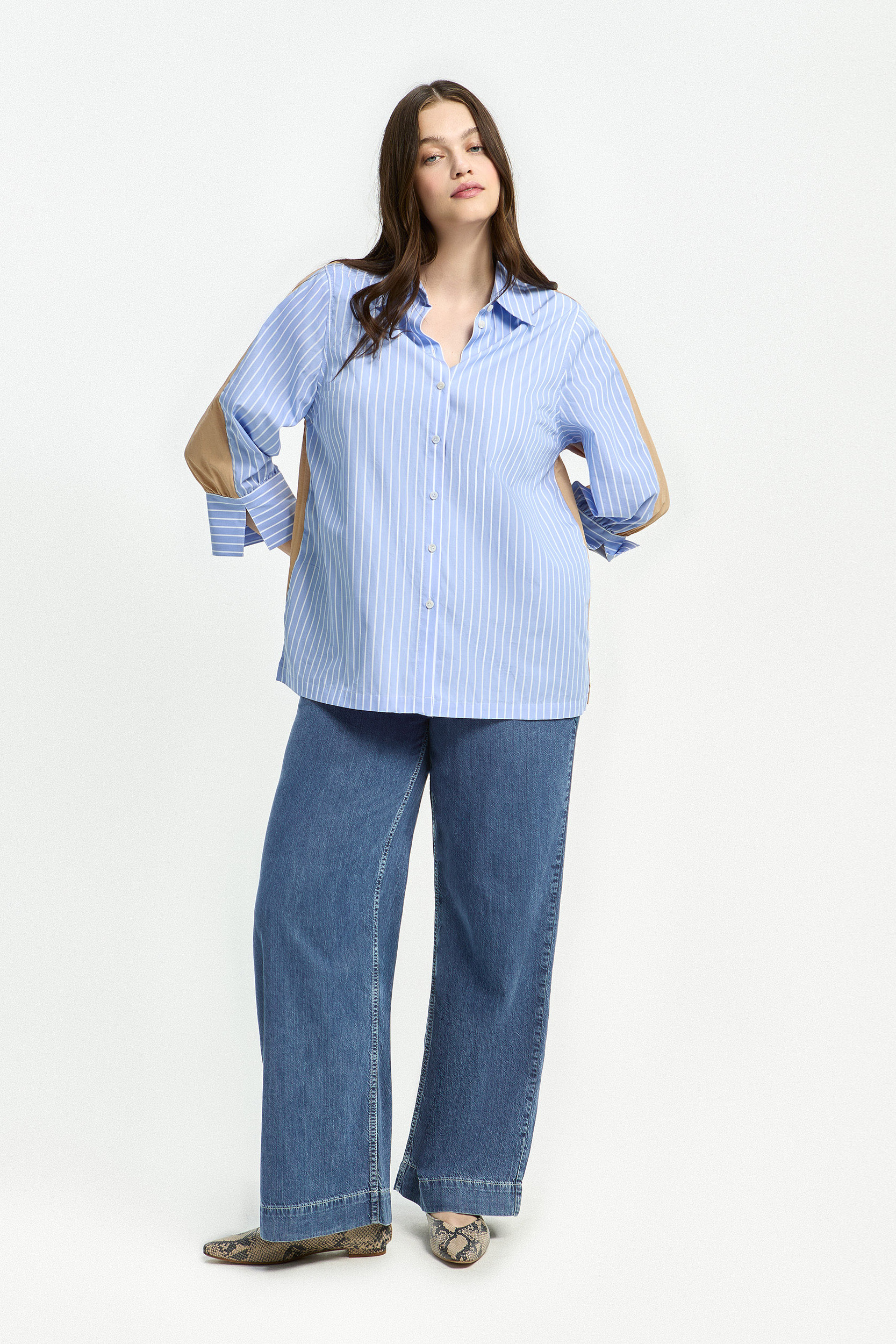 Verspielte Hemdbluse