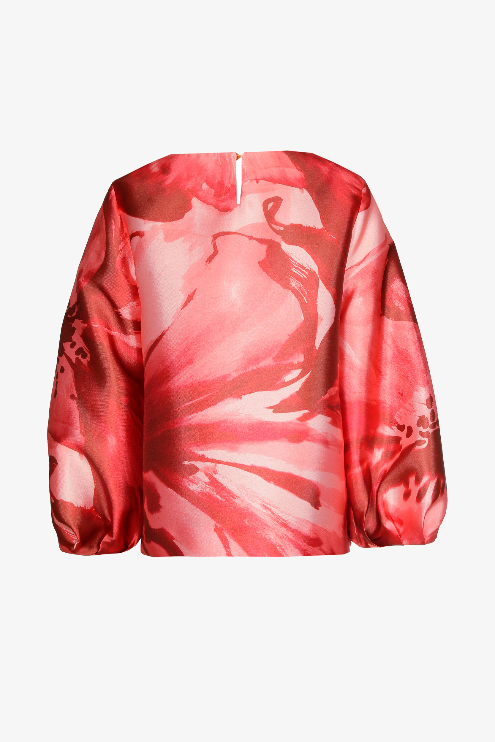 Blouse à imprimé floral aquarelle