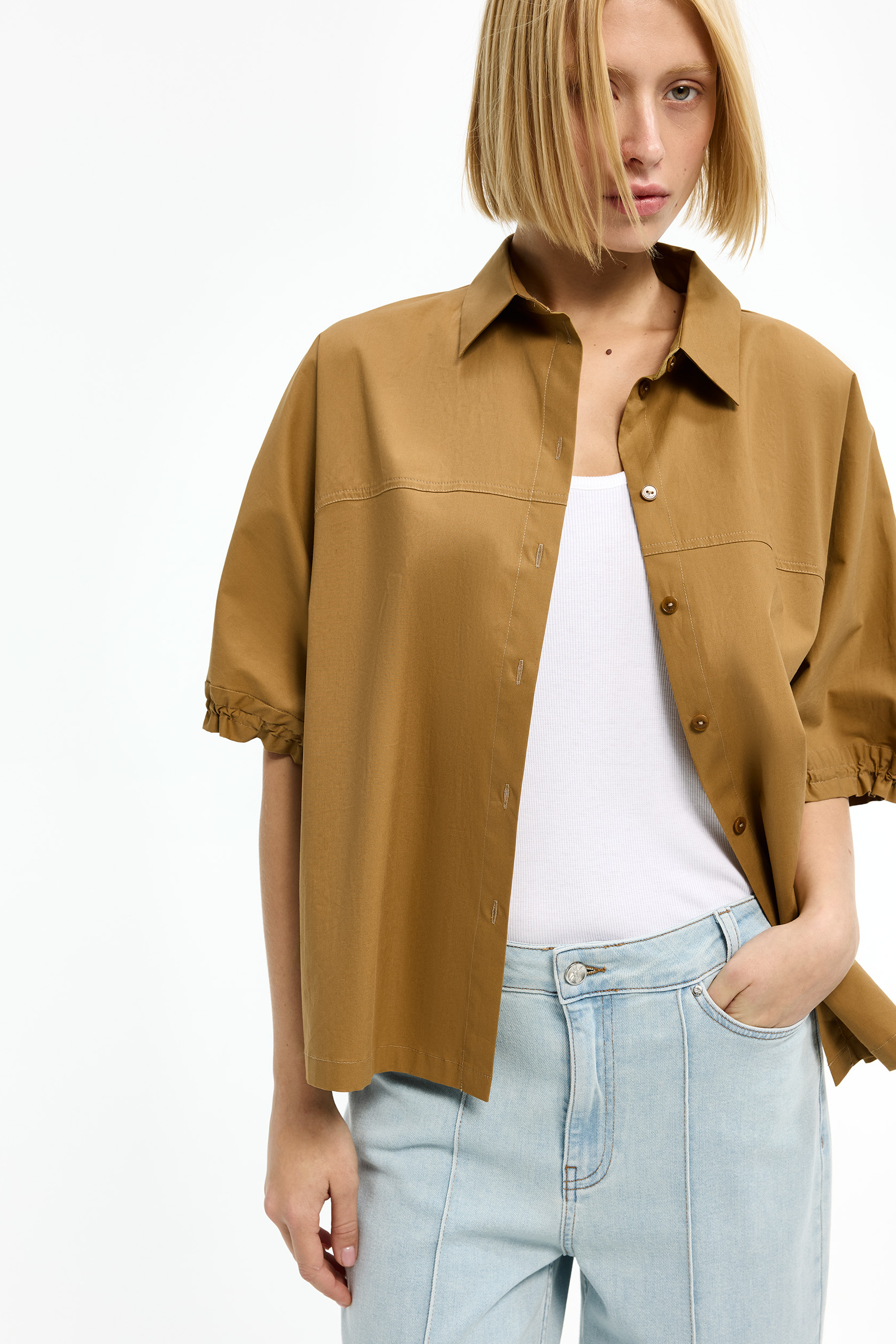 Chemisier en coton ludique