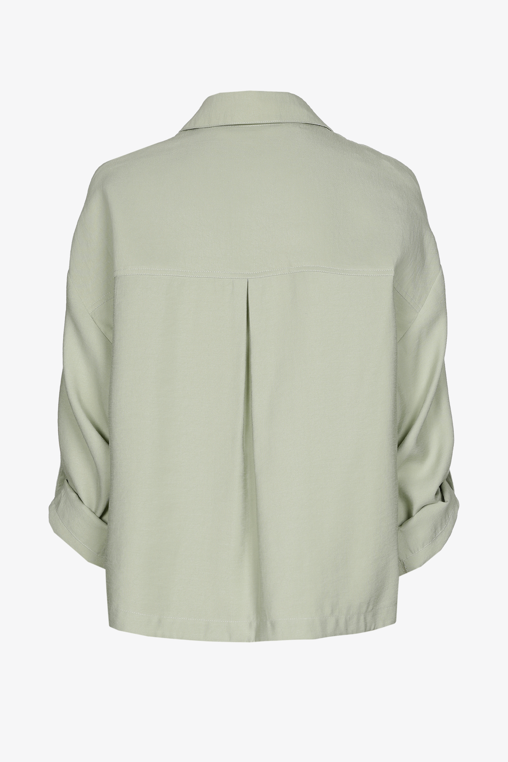 Overhemd met opgestikte zakken