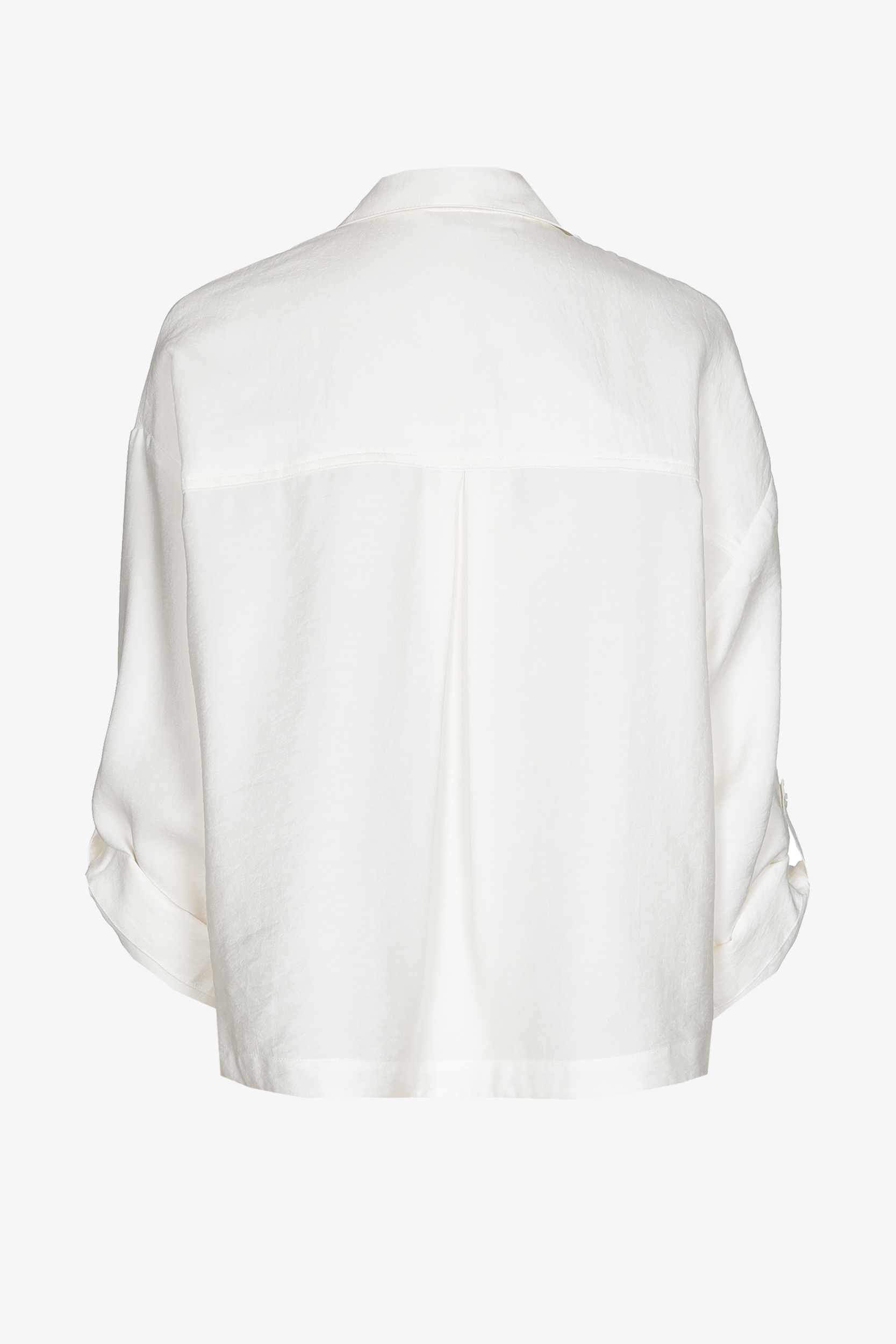 Overhemd met opgestikte zakken