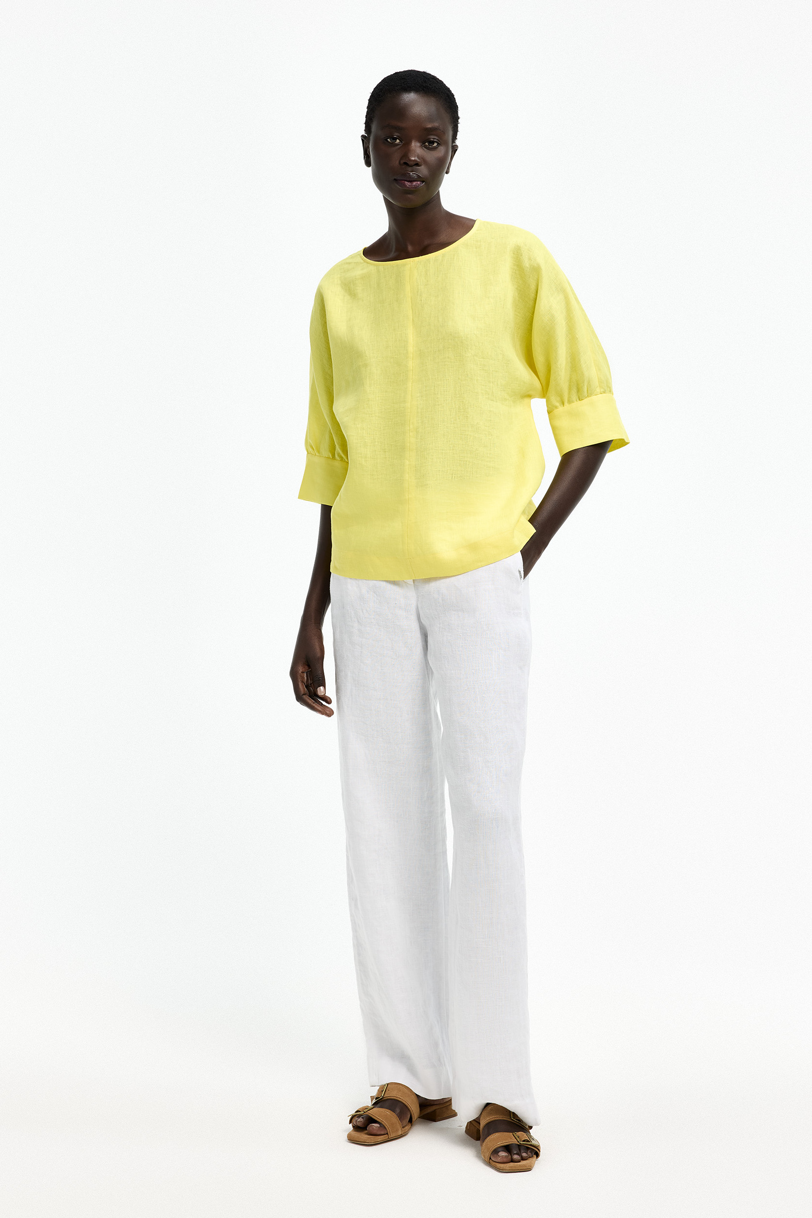 Blouse d'été en lin