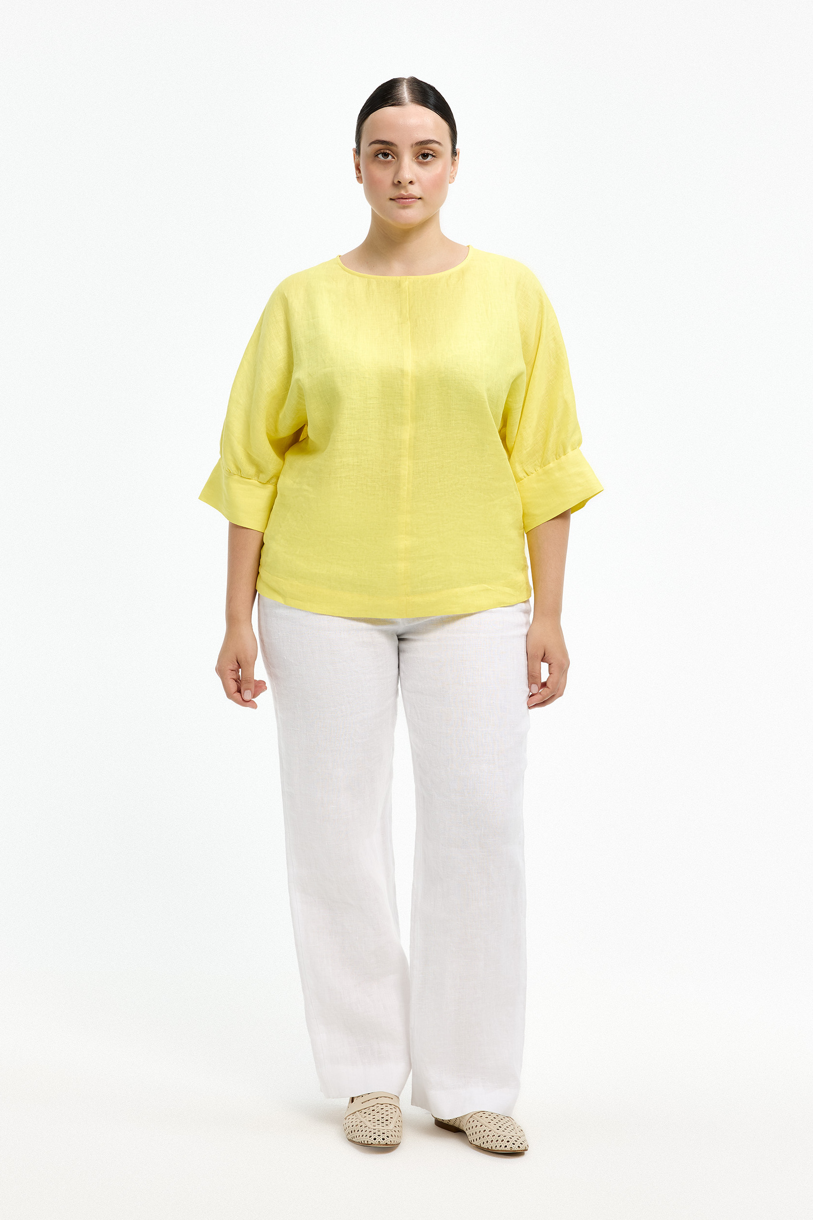 Blouse d'été en lin