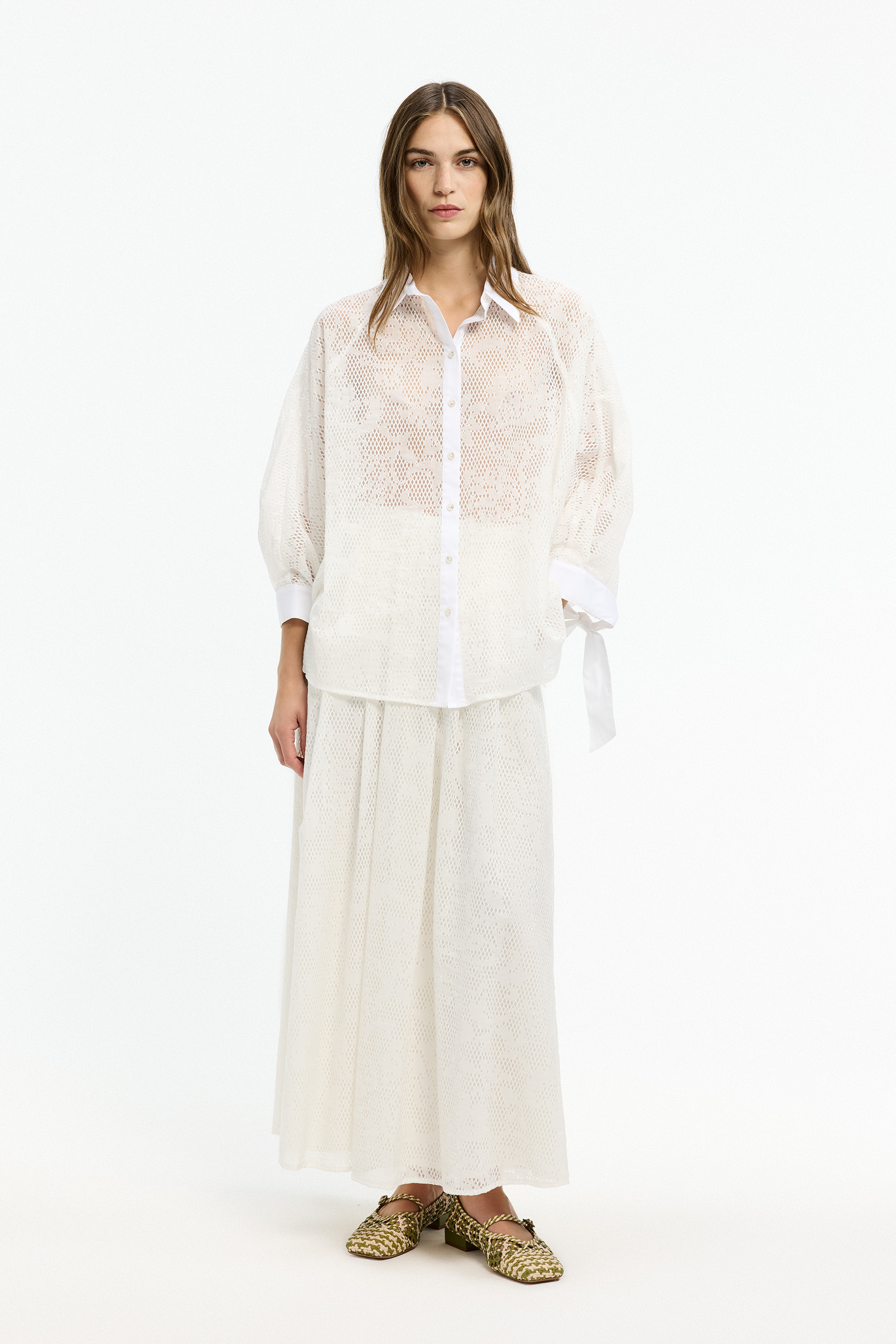 Chemisier en dentelle