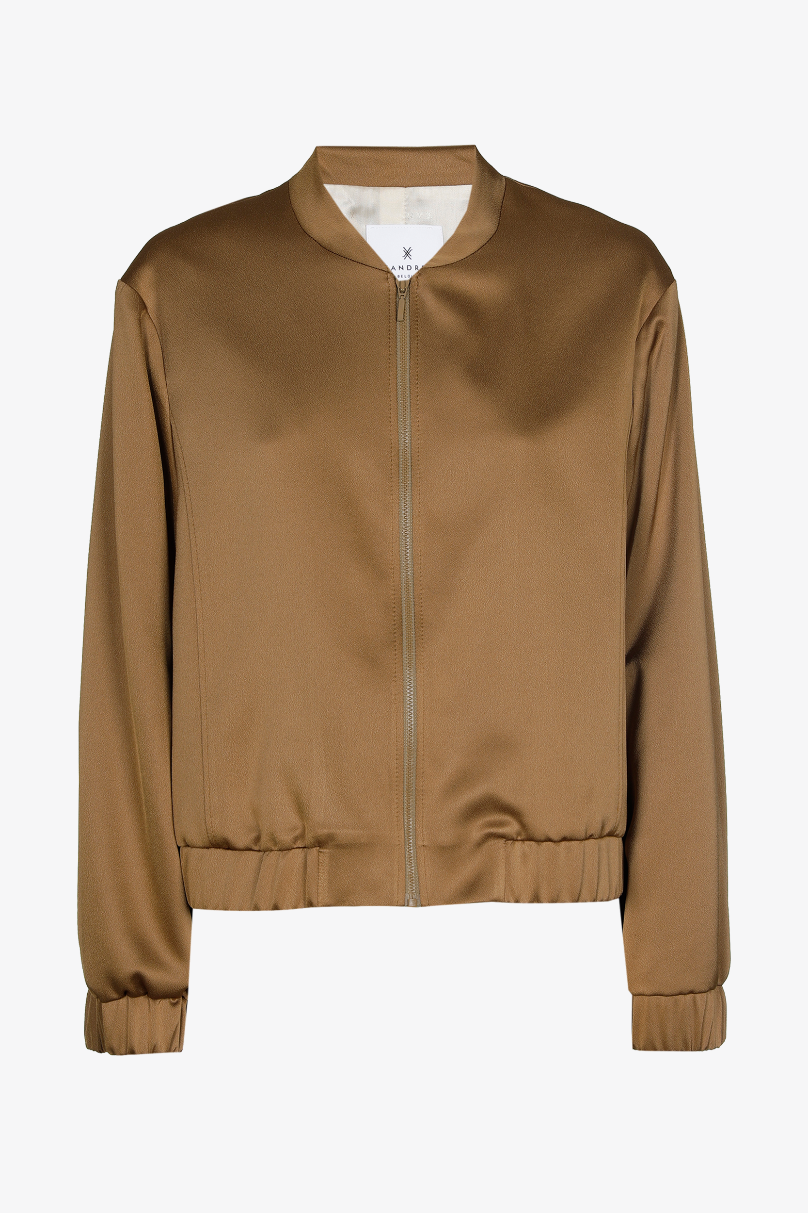 Satin-Bomberjacke