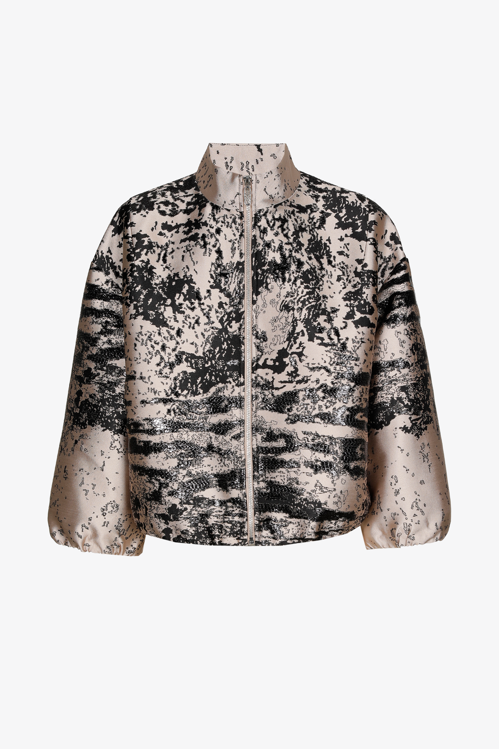 Jacke mit ungewöhnlichem Motiv
