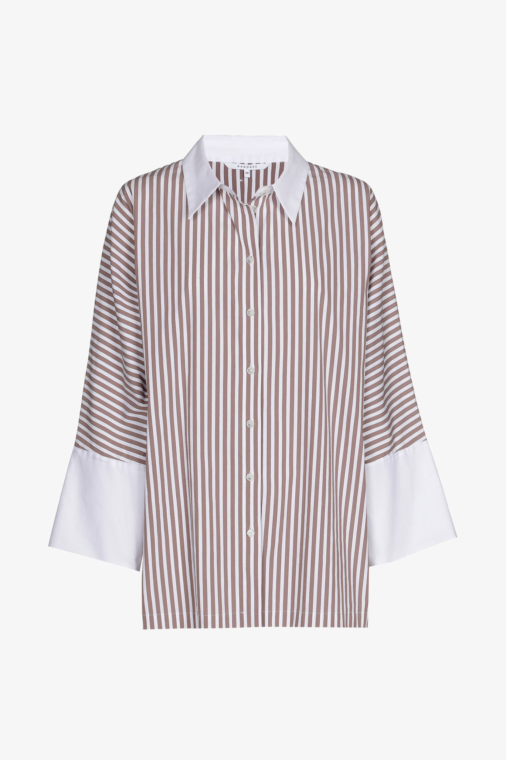 Chemisier contrasté