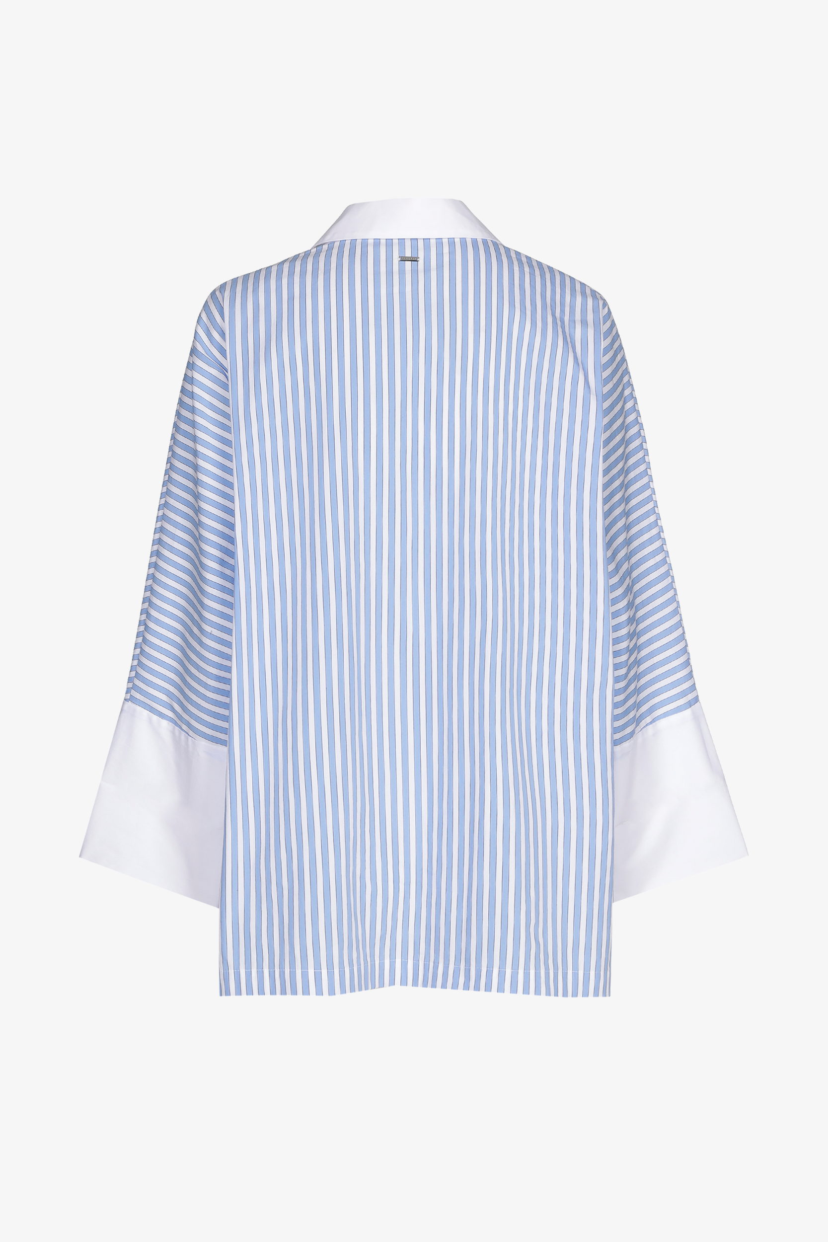 Contrasterende hemdblouse