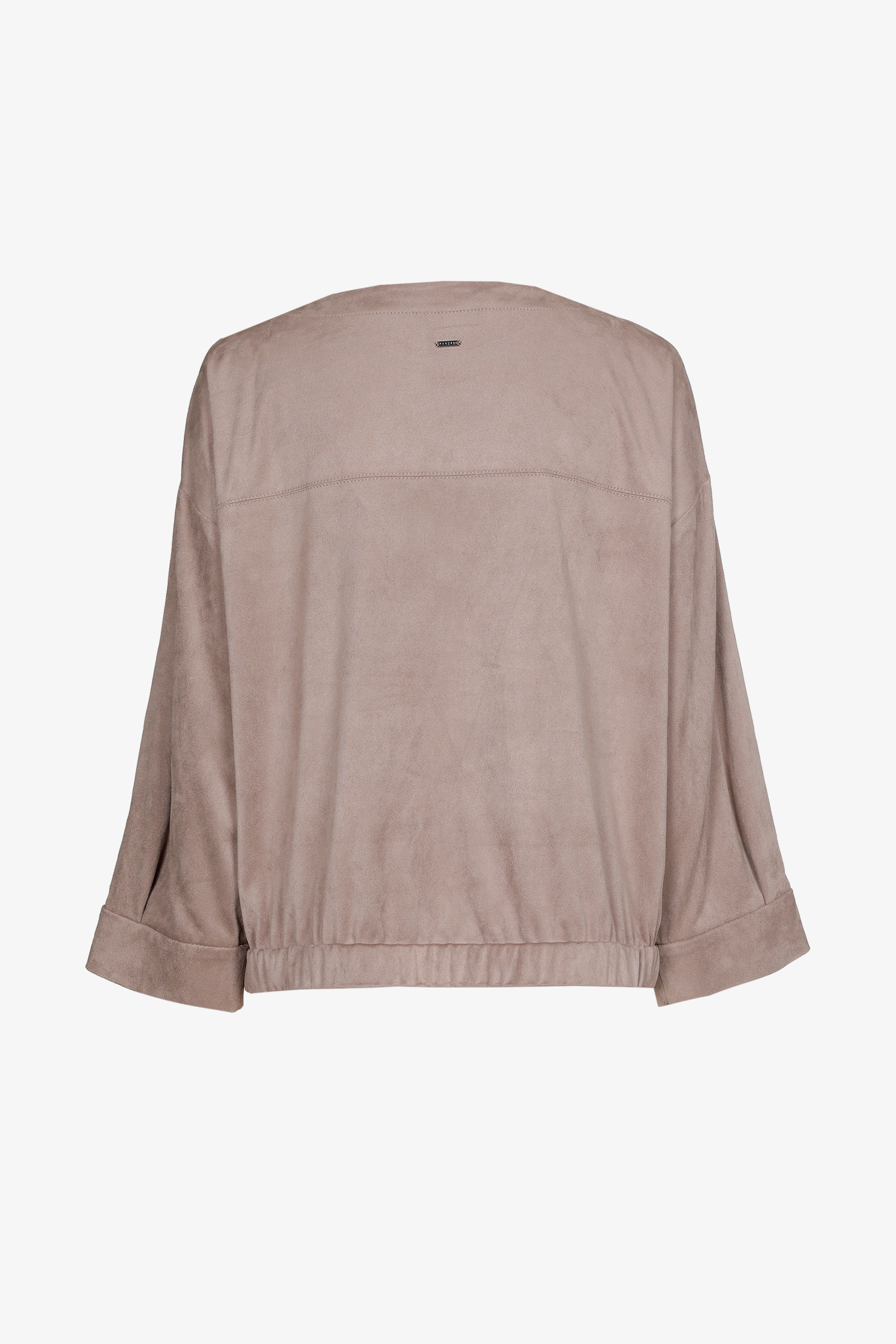 Sweater in Wildlederoptik