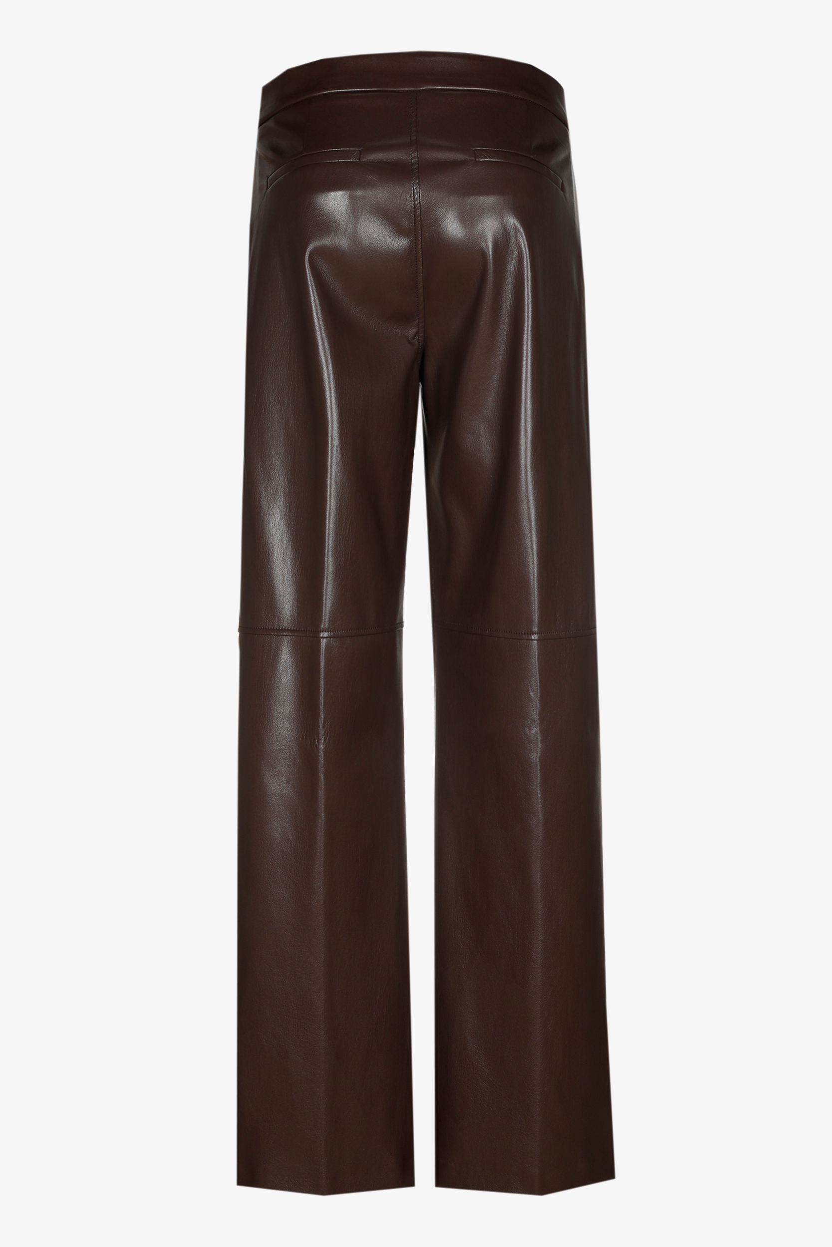 Faux leather broek
