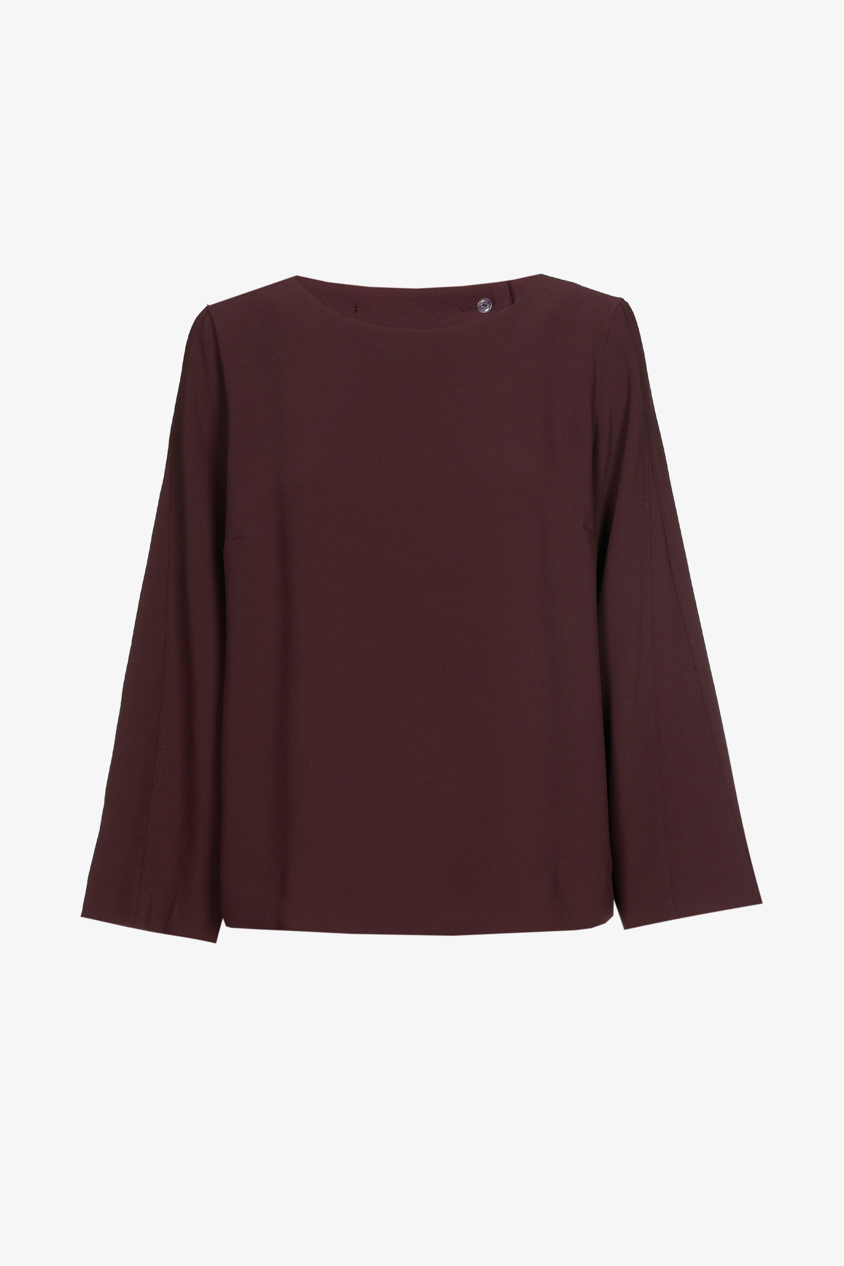 Bluse aus Kreppstoff