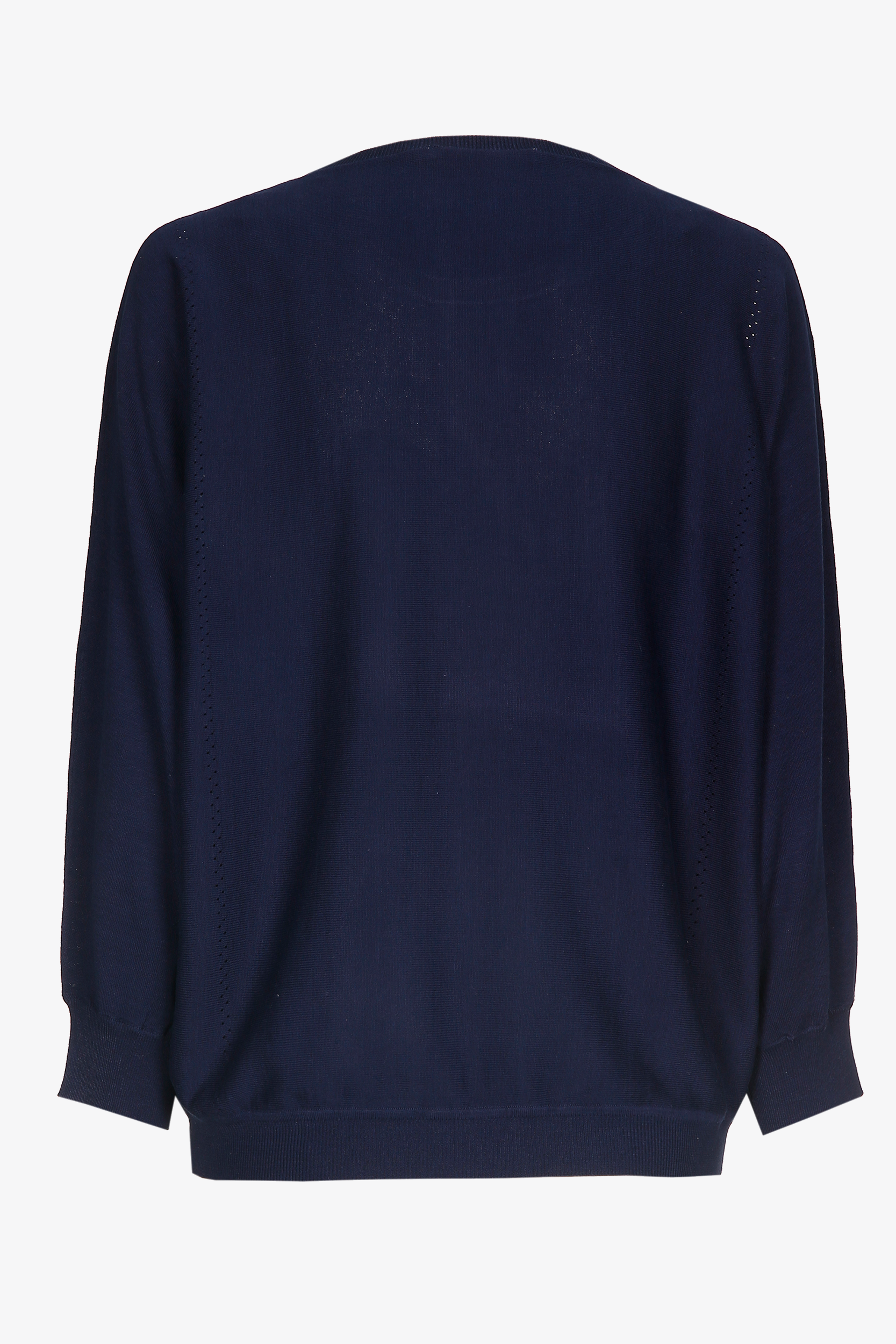 Oversized jumper in silk blend