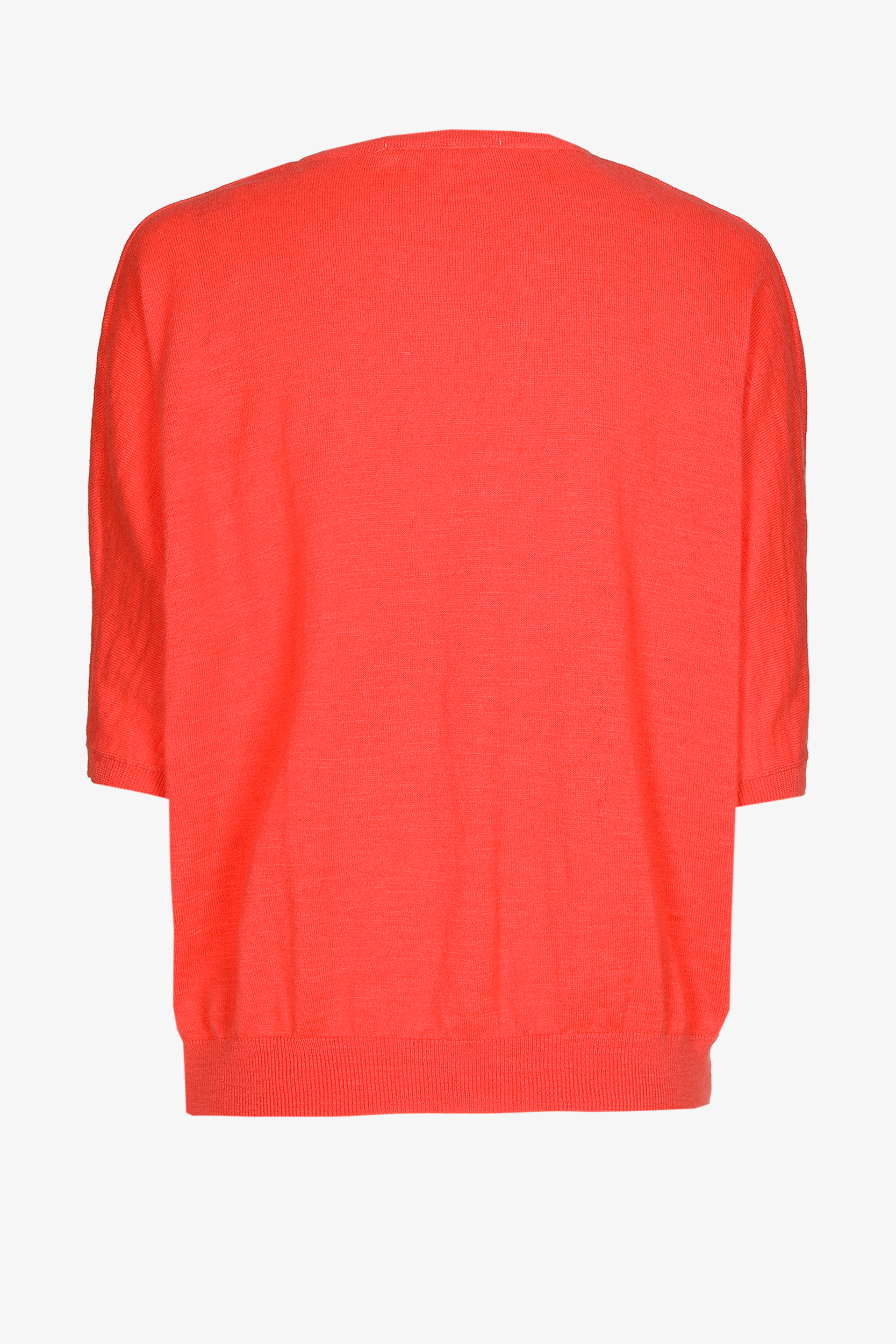 Petit pull en coton et en lin