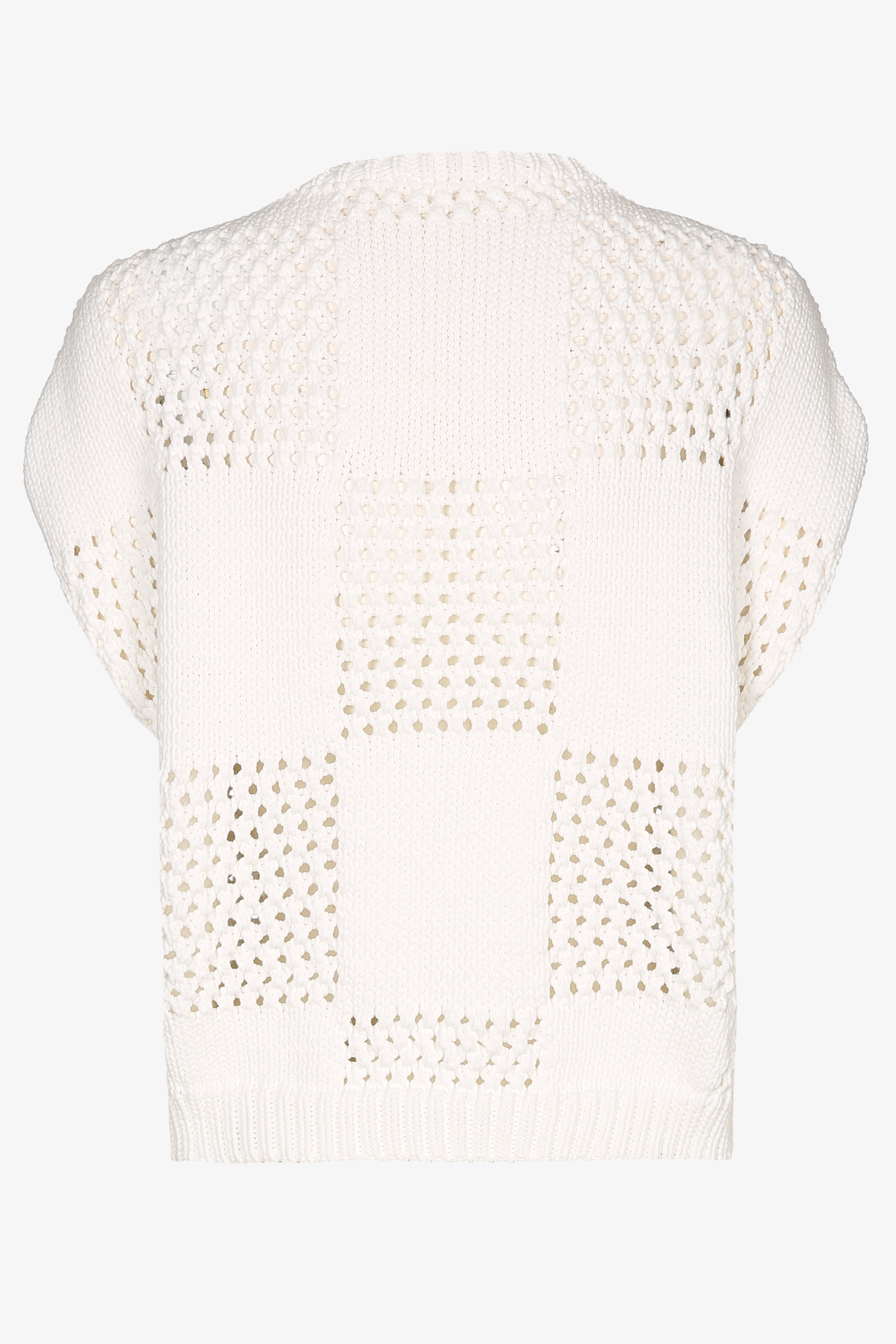 Crochet sleeveless top