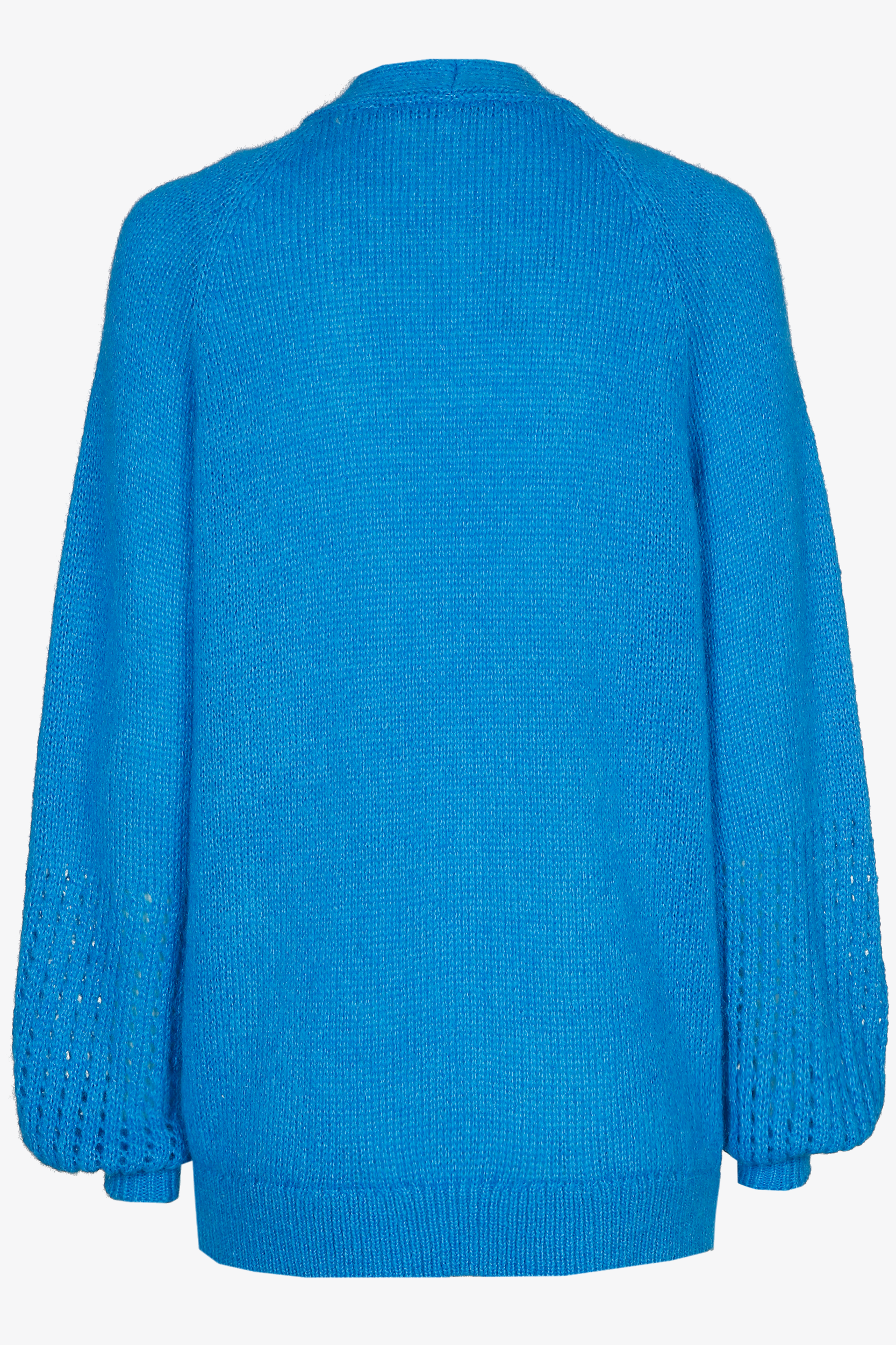 Long gilet with buttons