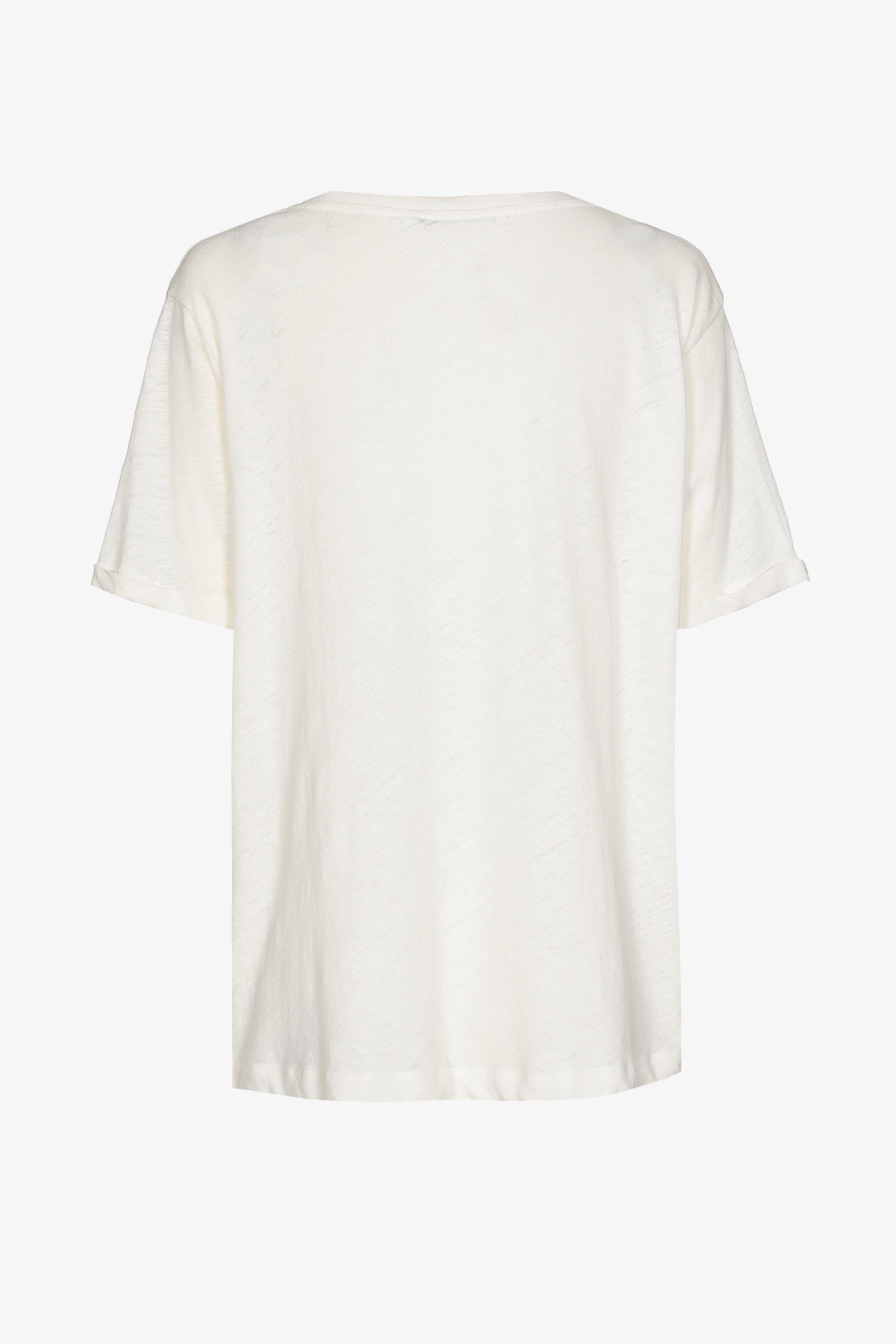 T-shirt basique à encolure en V
