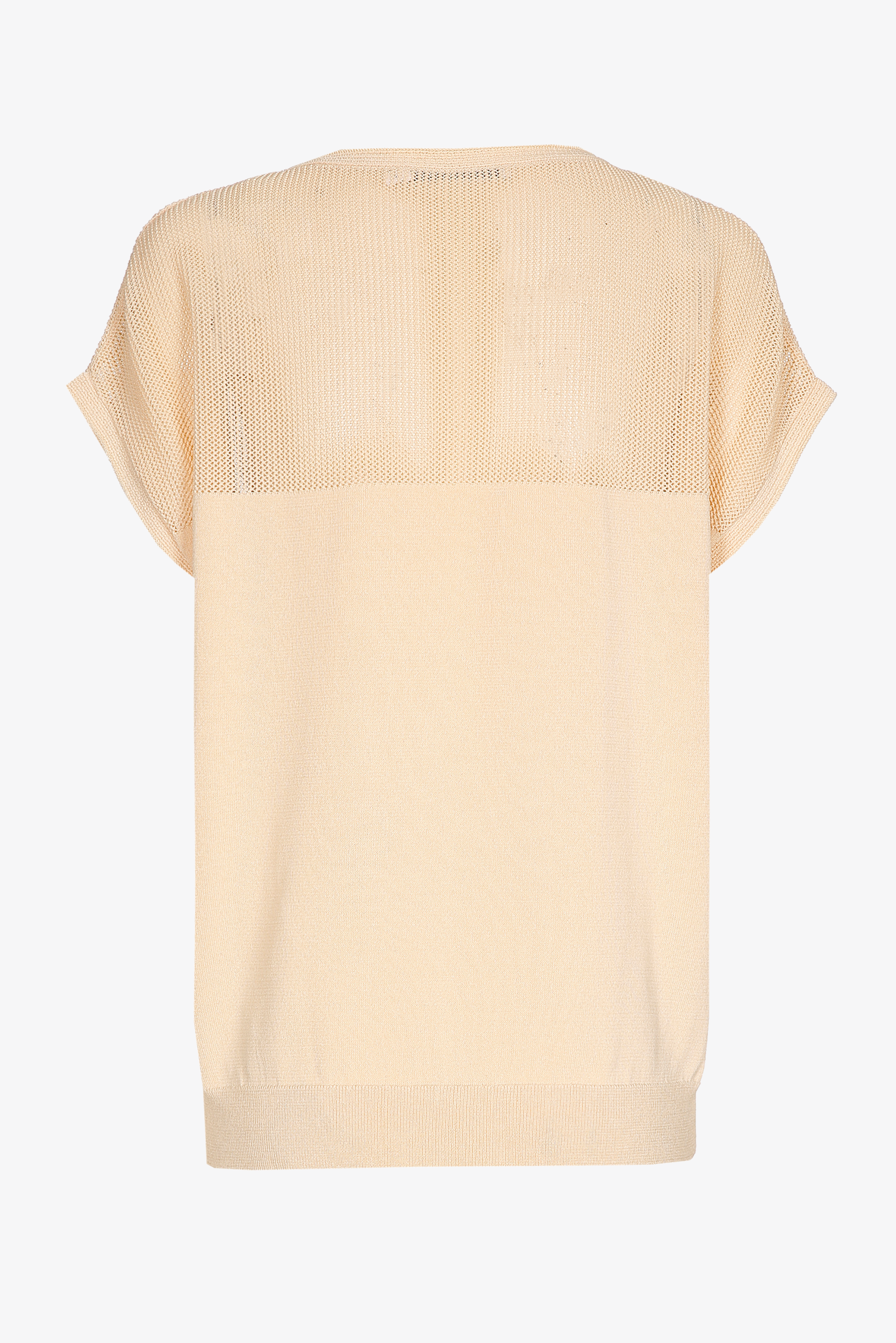 Jumper with round neck