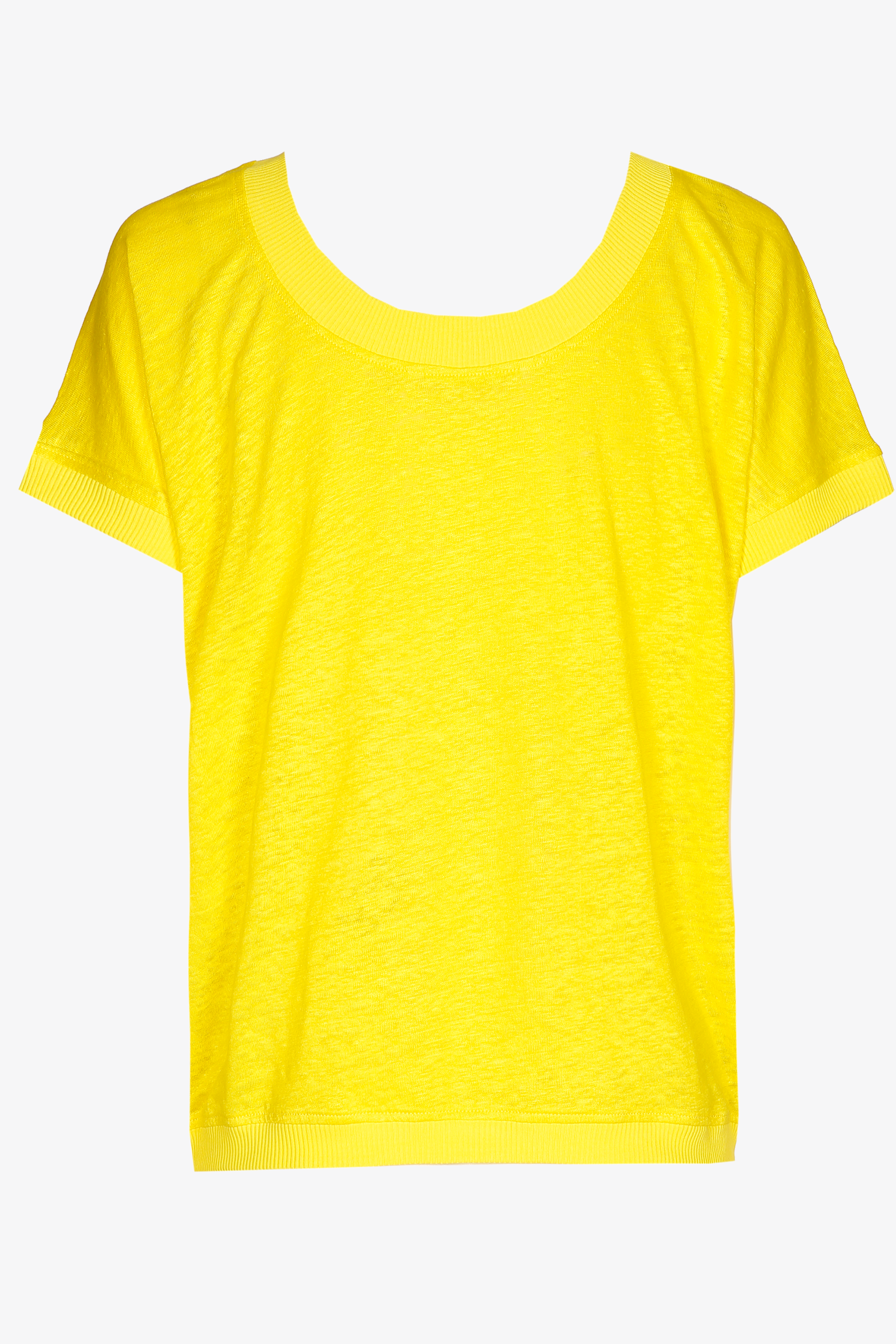 T-shirt with cut-out back