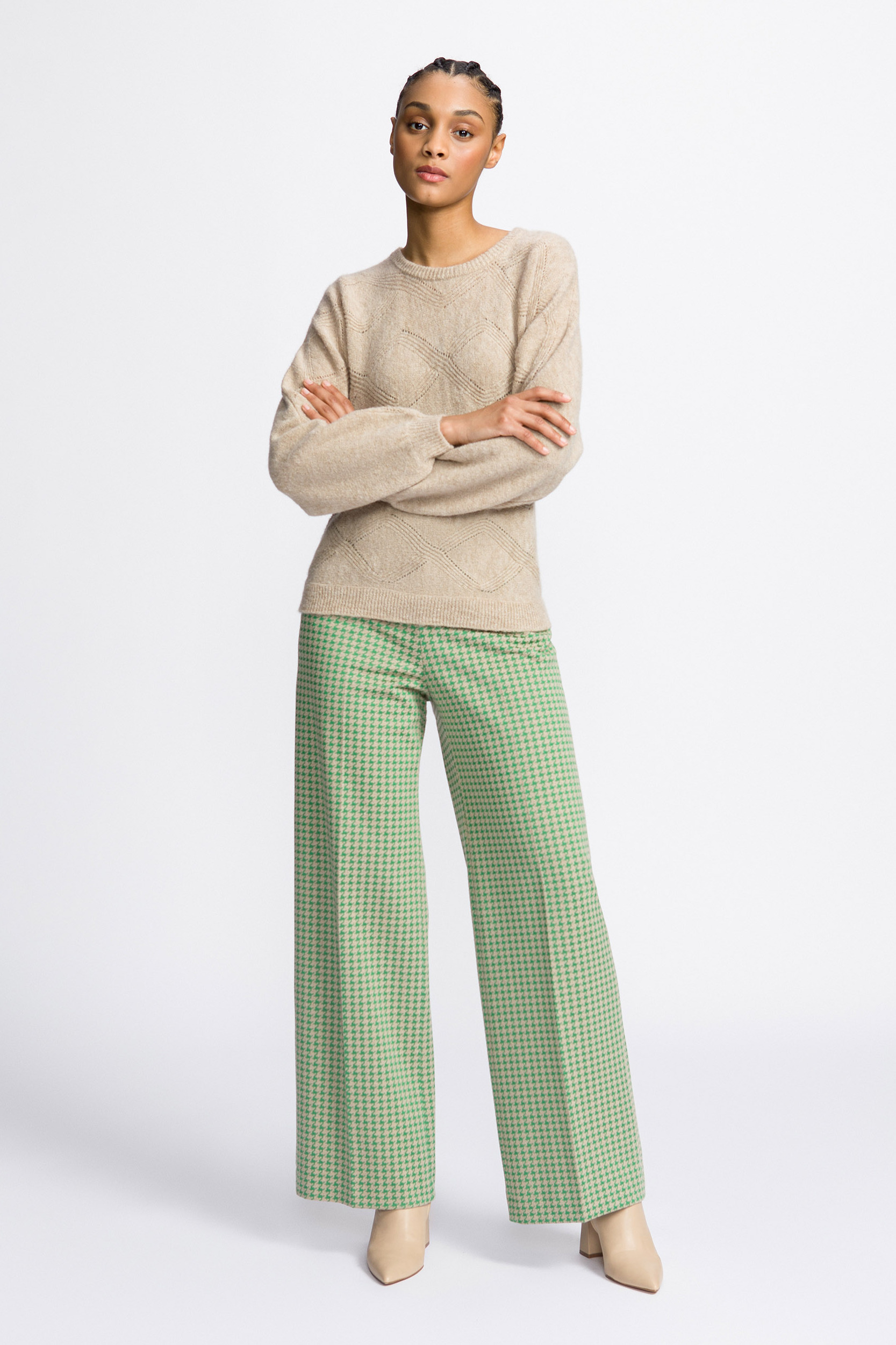 Pullover mit Ajourmuster