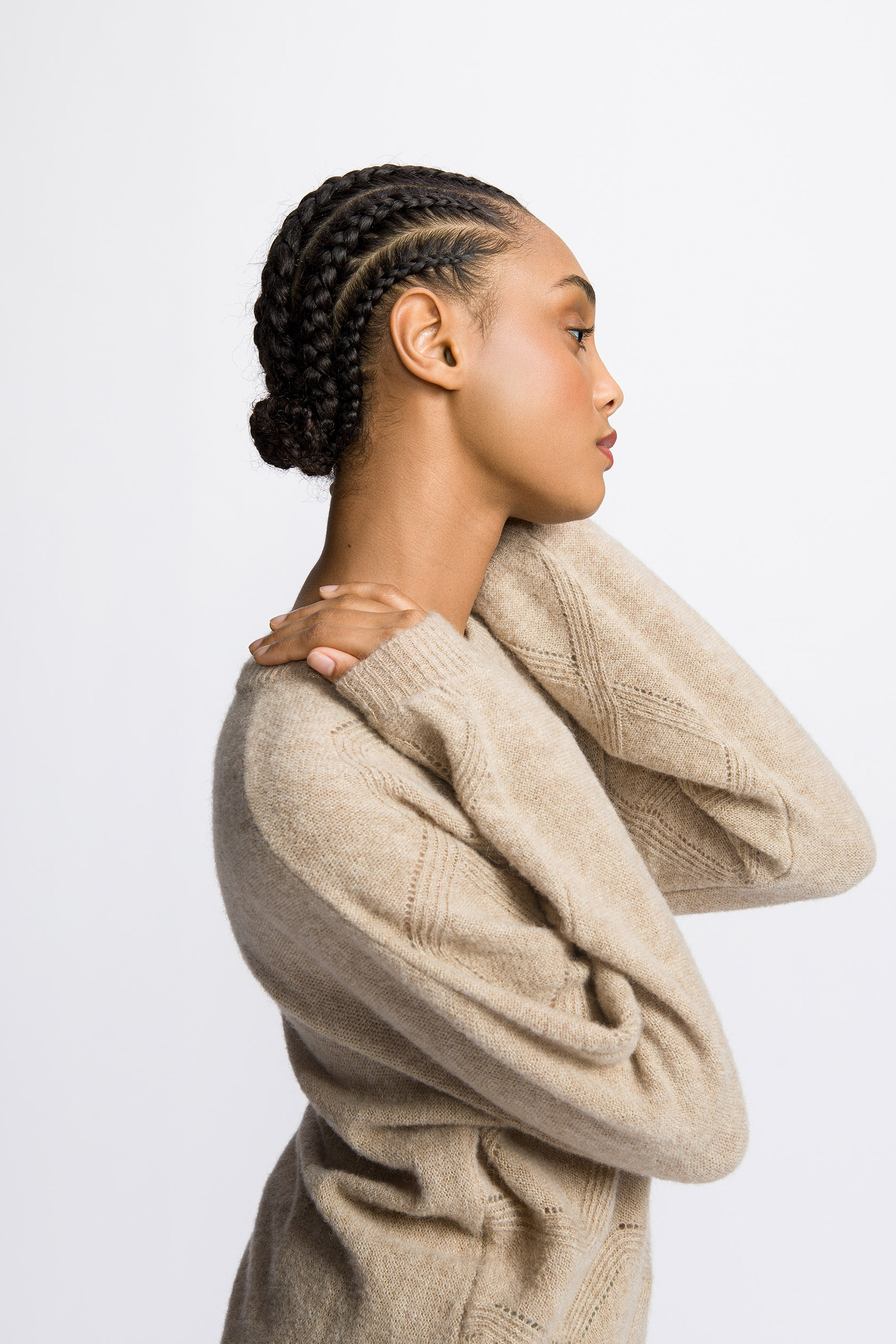 Pullover mit Ajourmuster