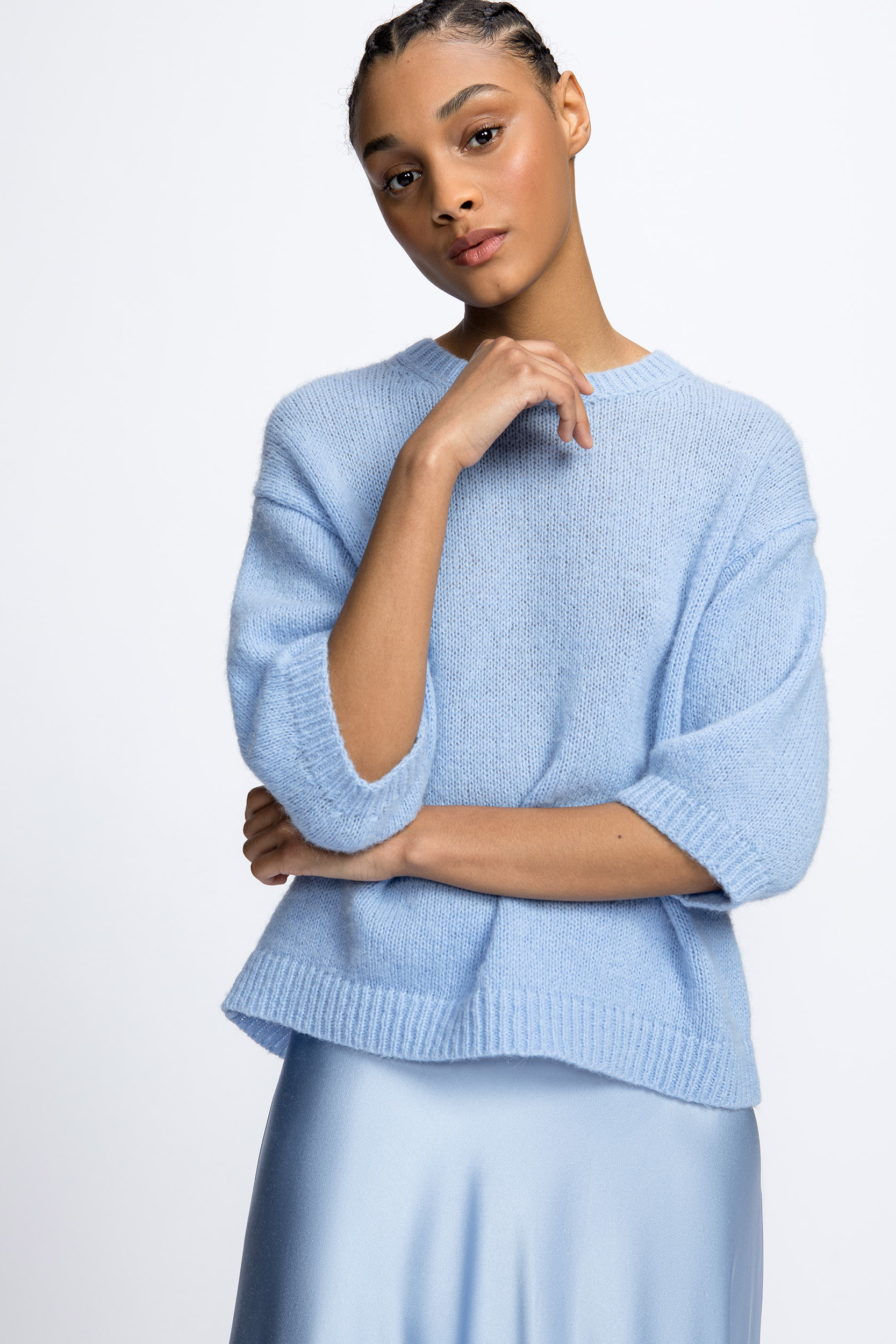 Pull en laine d’alpaga