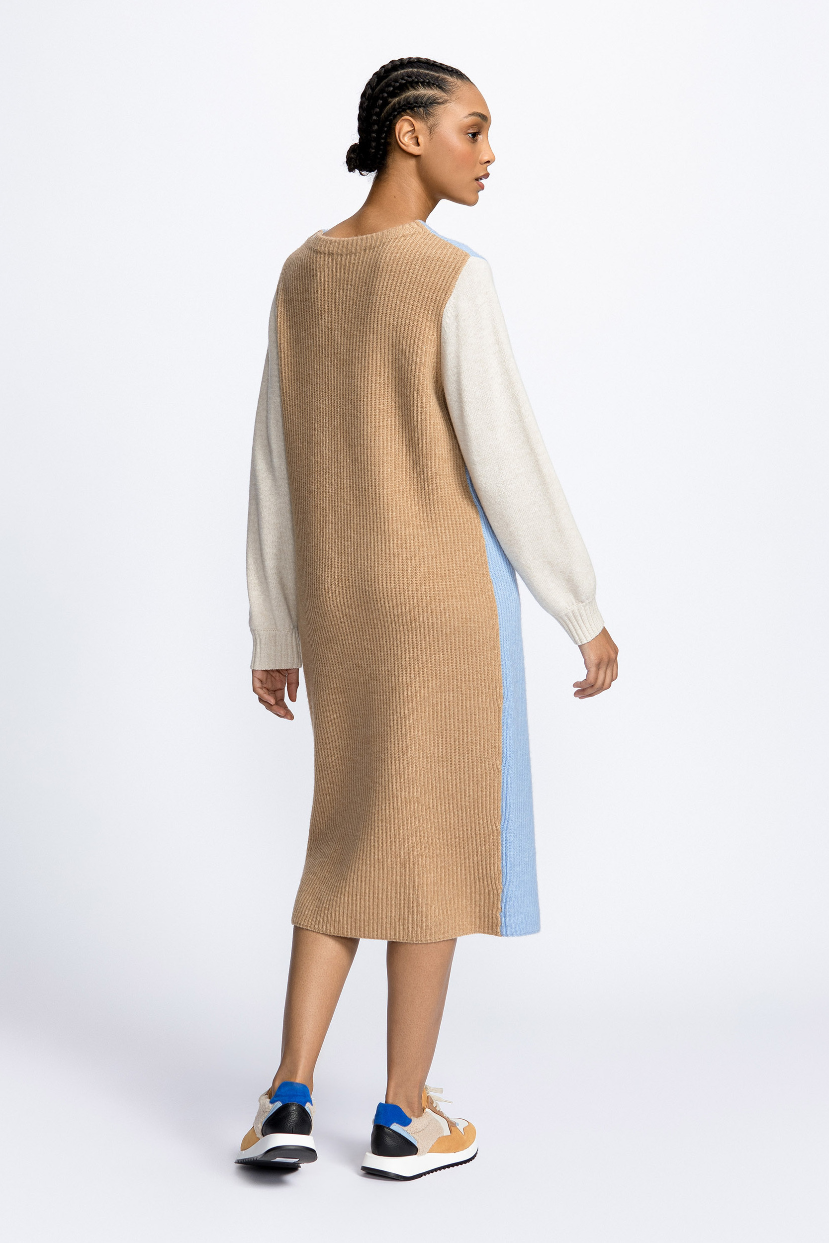 Kleid aus Kaschmir-Mix