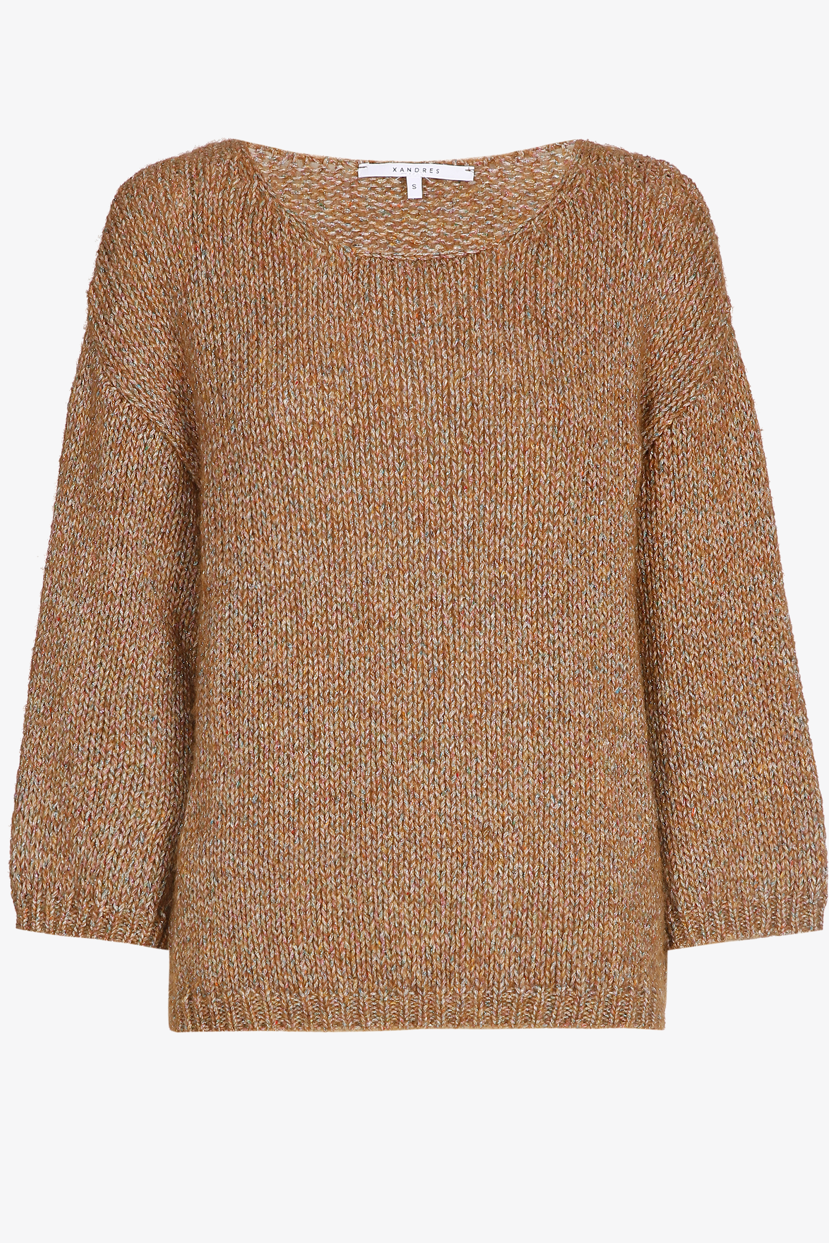 Strickpullover mit Lurex