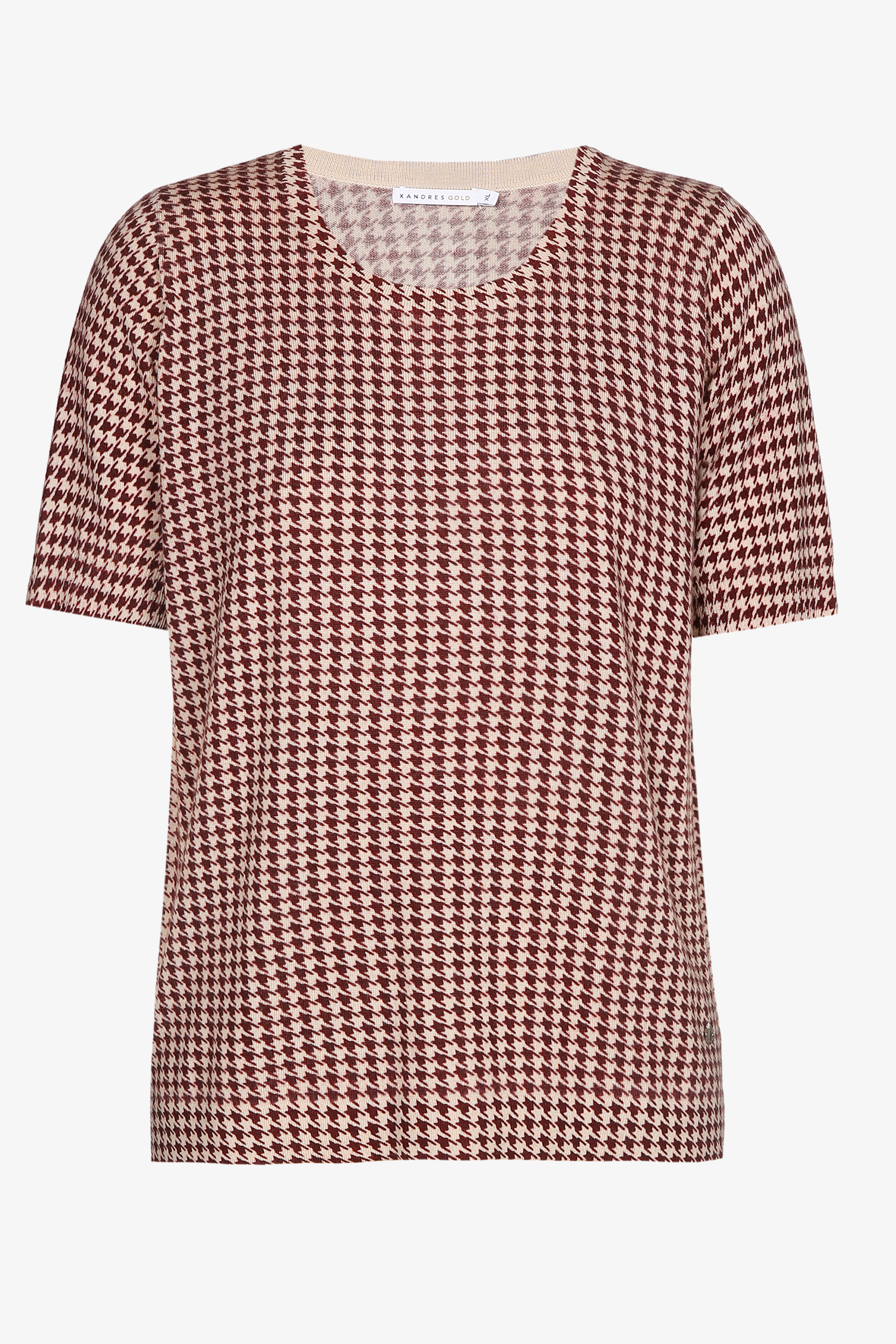 Pull en laine avec motif