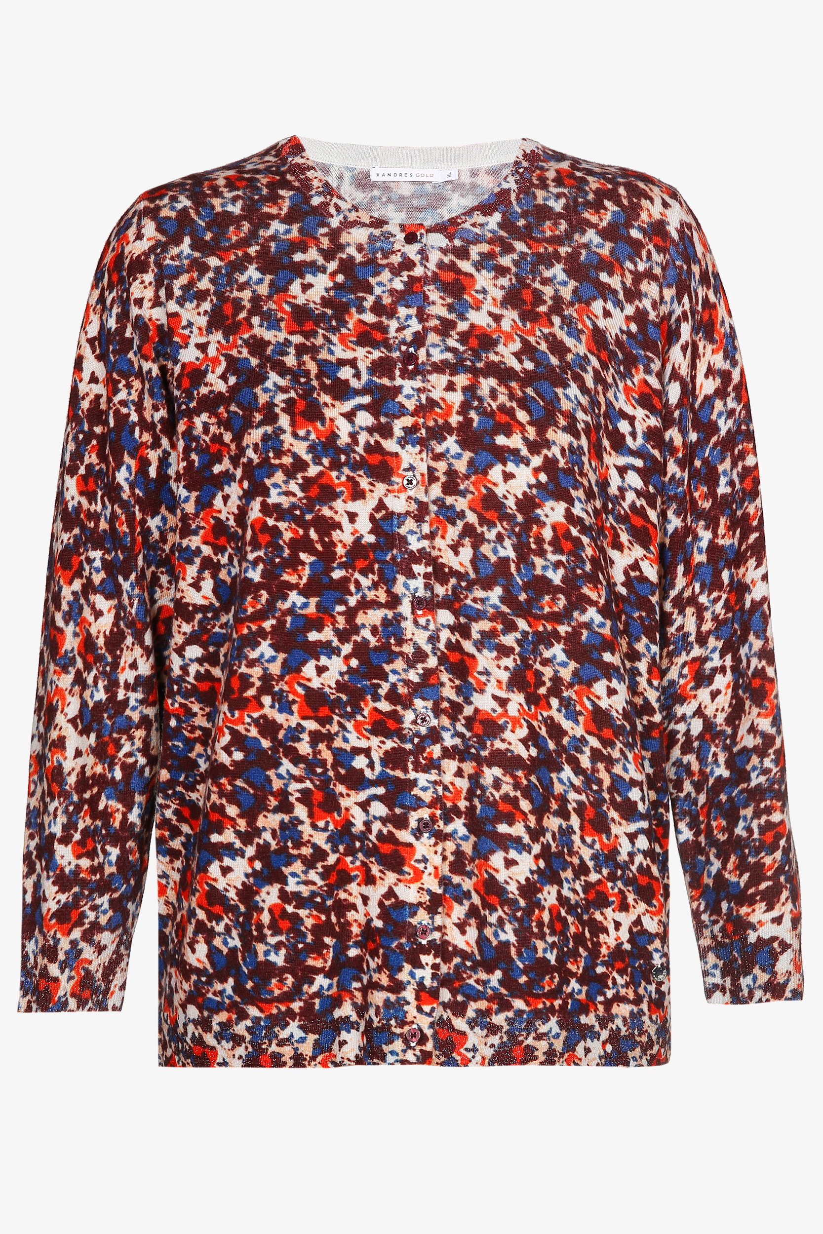 Gilet en laine avec motif