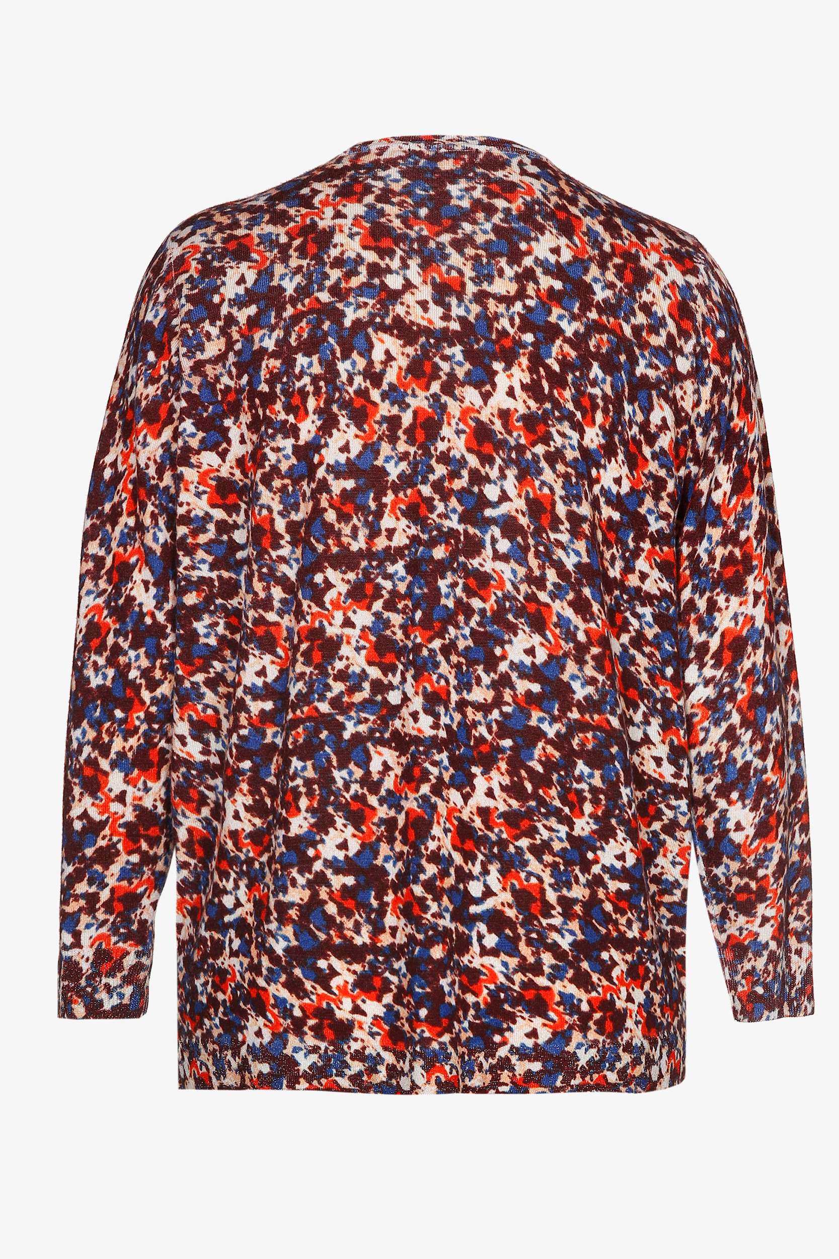 Gilet en laine avec motif