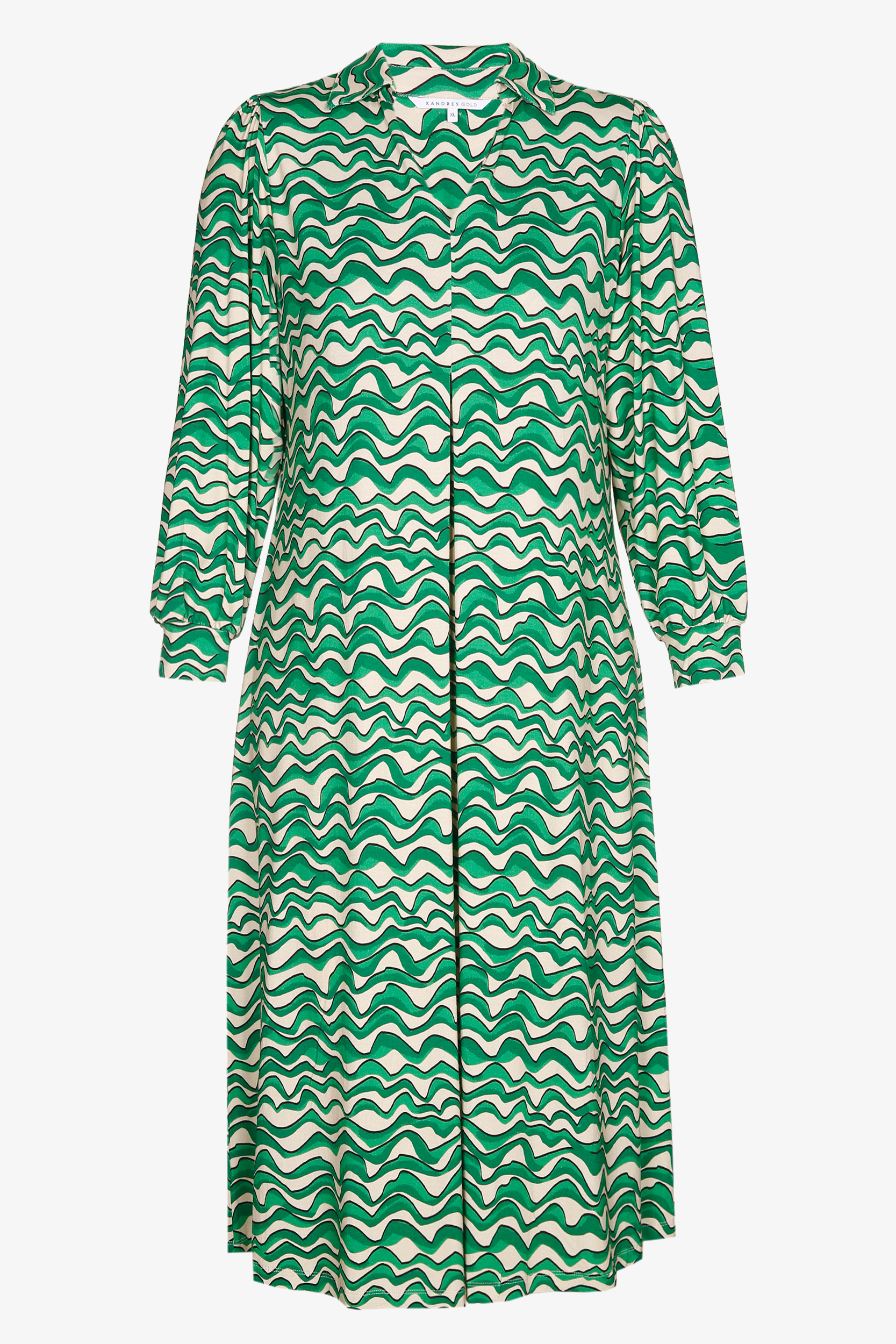 Dress with graphic print