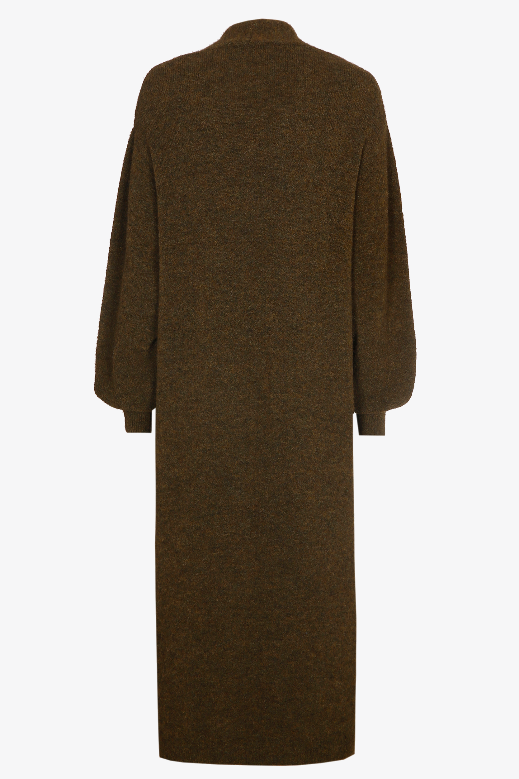 Gilet long en laine mérinos