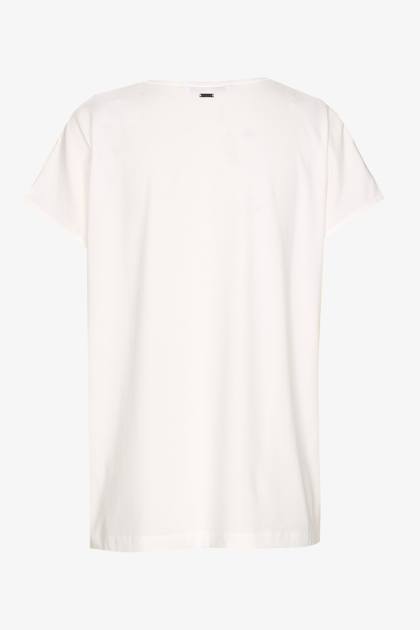 T-shirt doté d’une encolure en V féminine