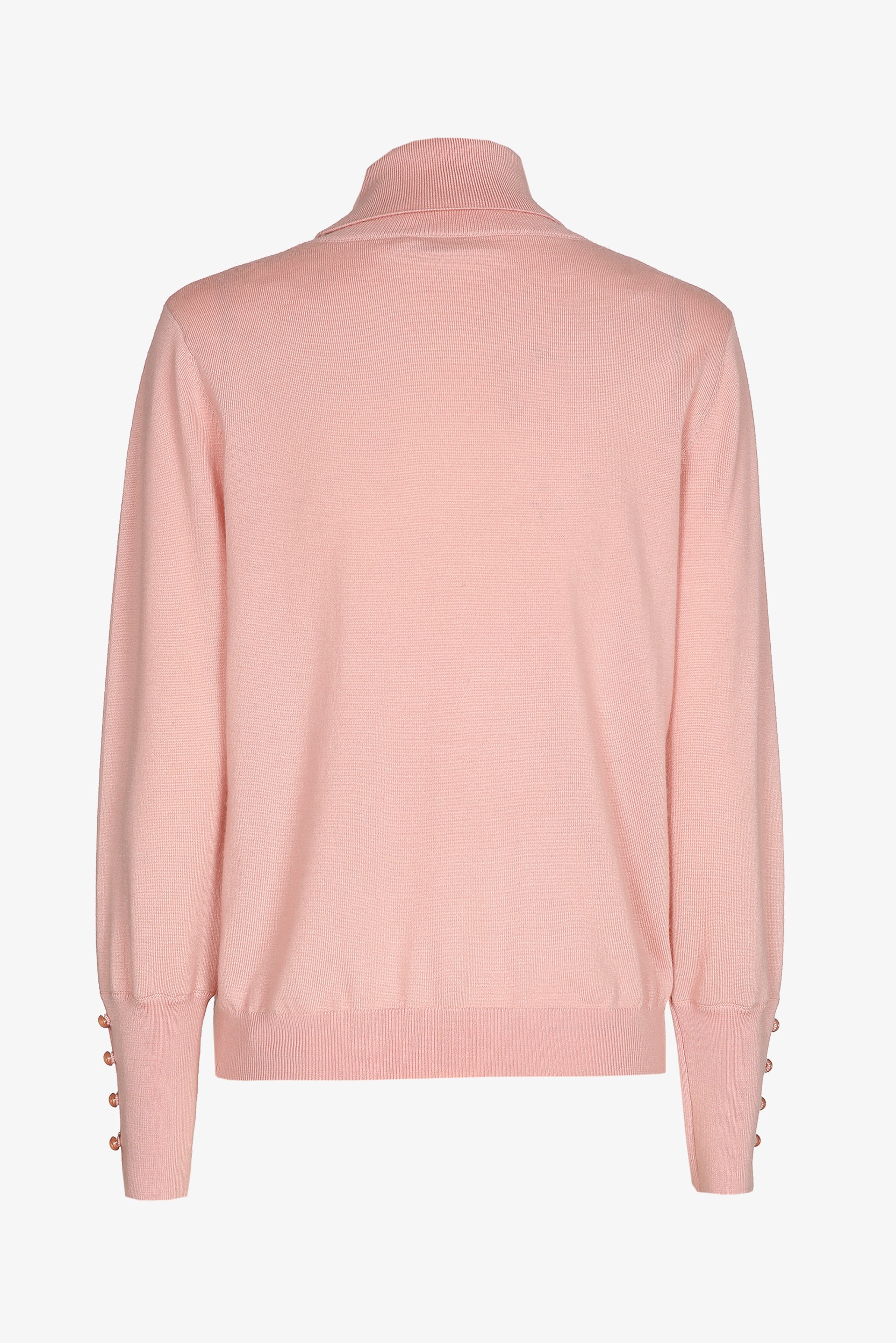 Pullover aus Merinowolle mit Kragen