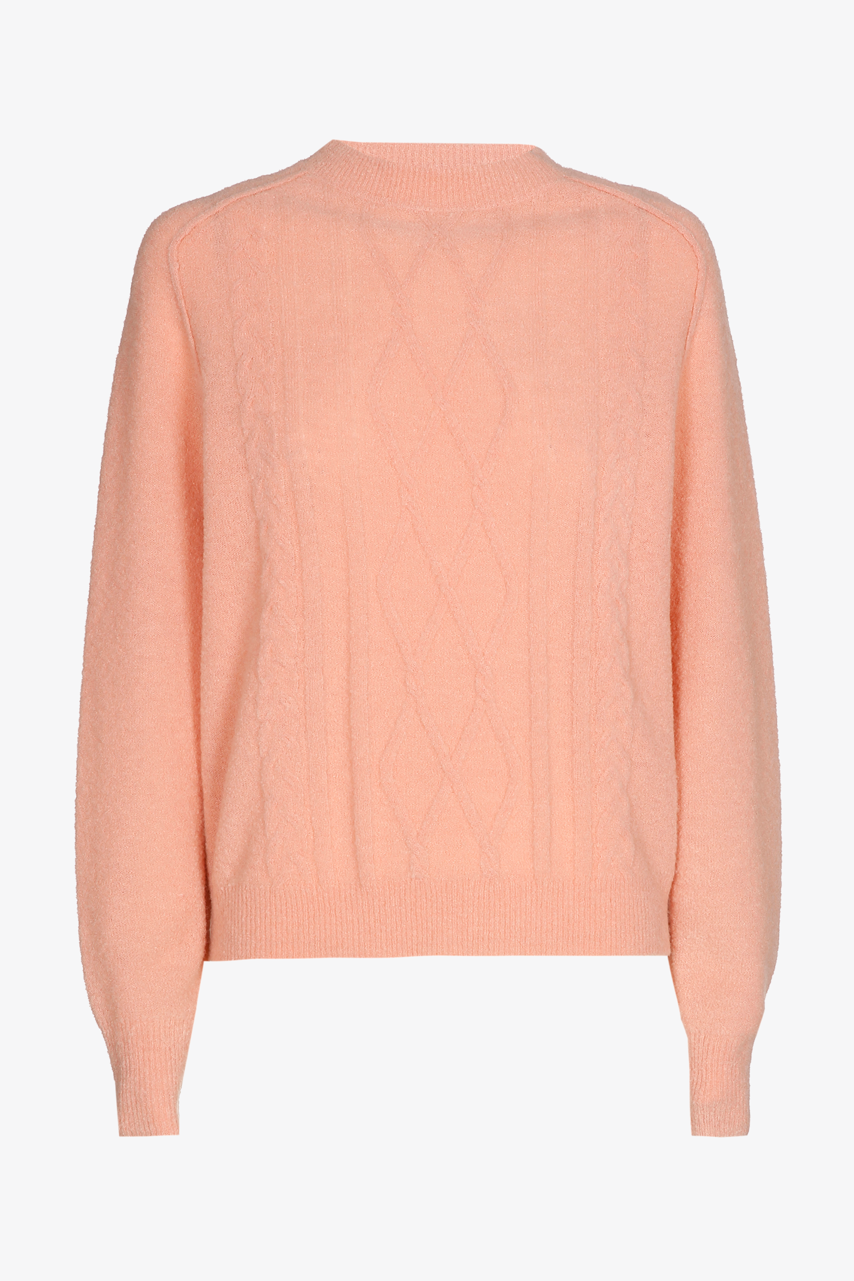 Pull torsadé en laine
