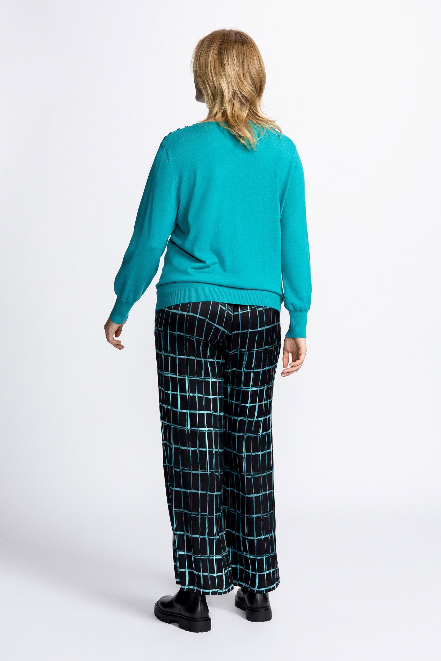 Feinstrick-Pullover aus Merinowolle