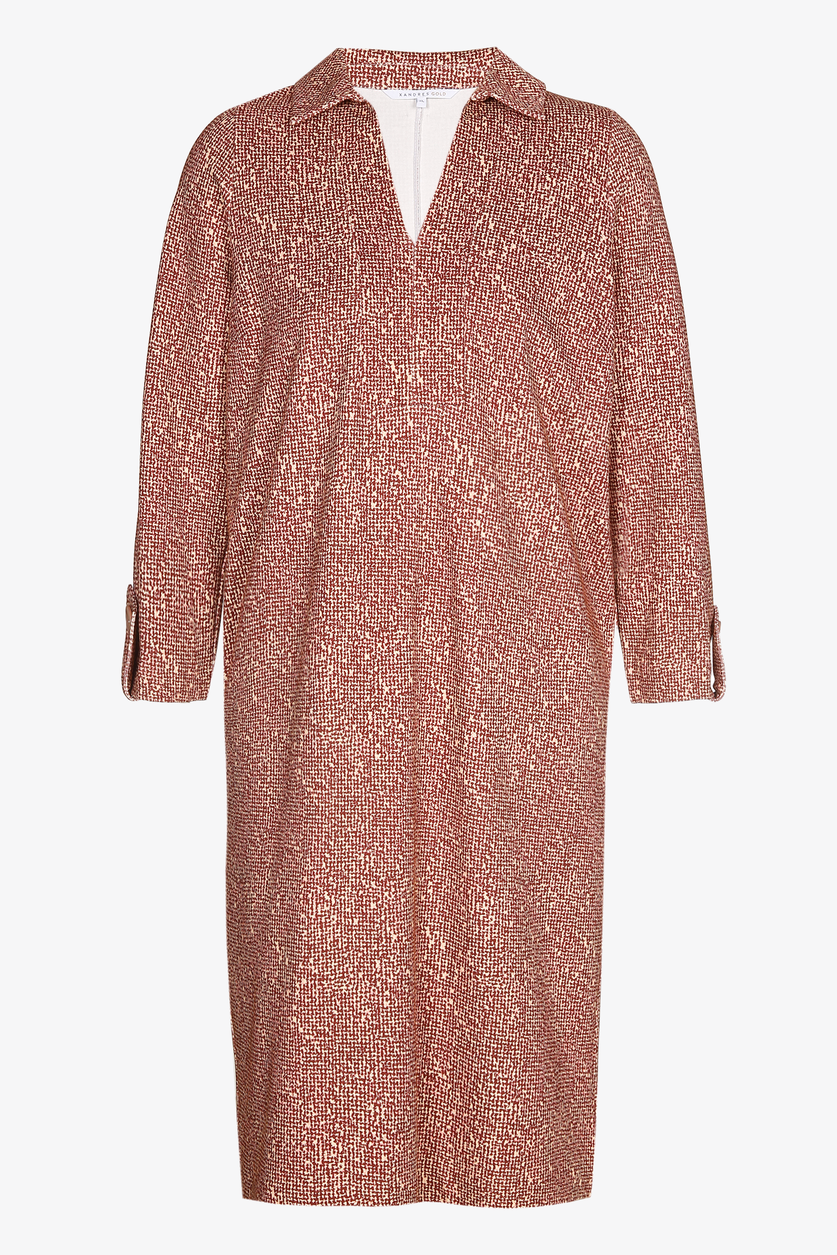 Robe avec col de chemise