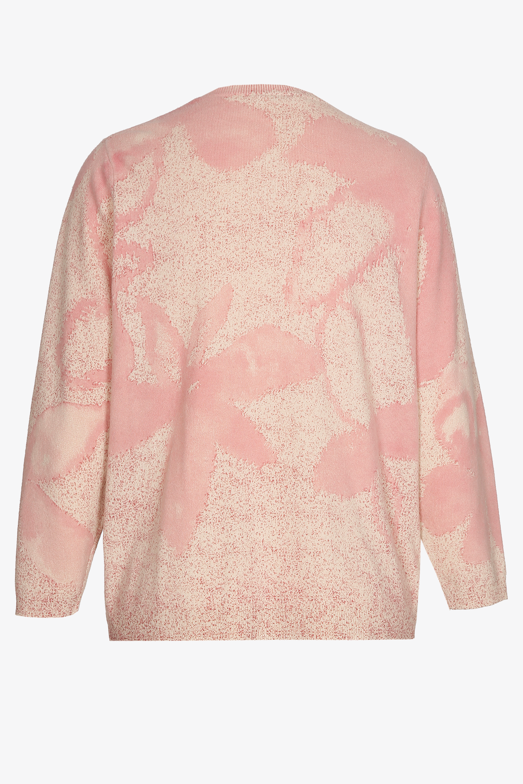 Gilet en laine à motif floral