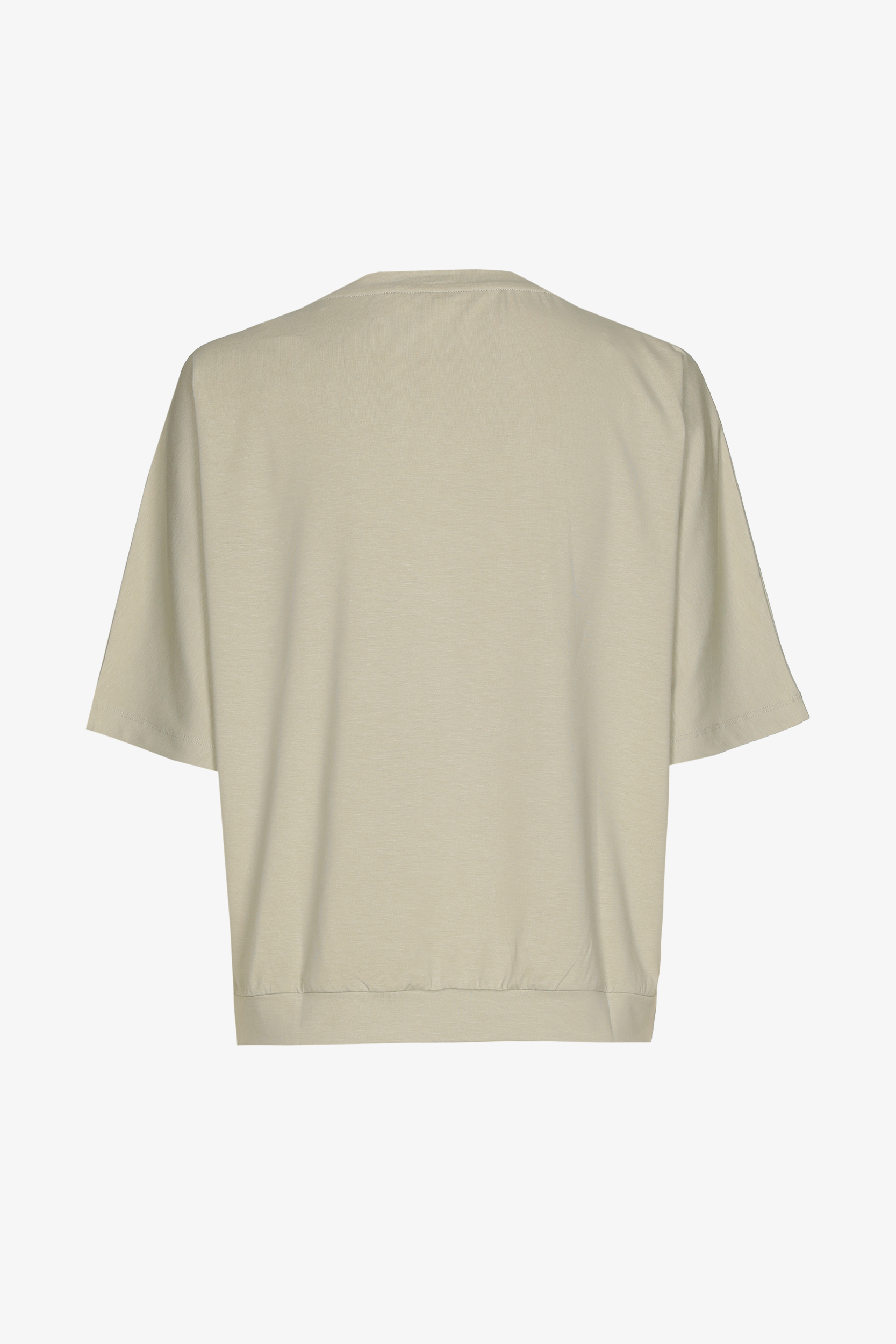 T-shirt met los volume