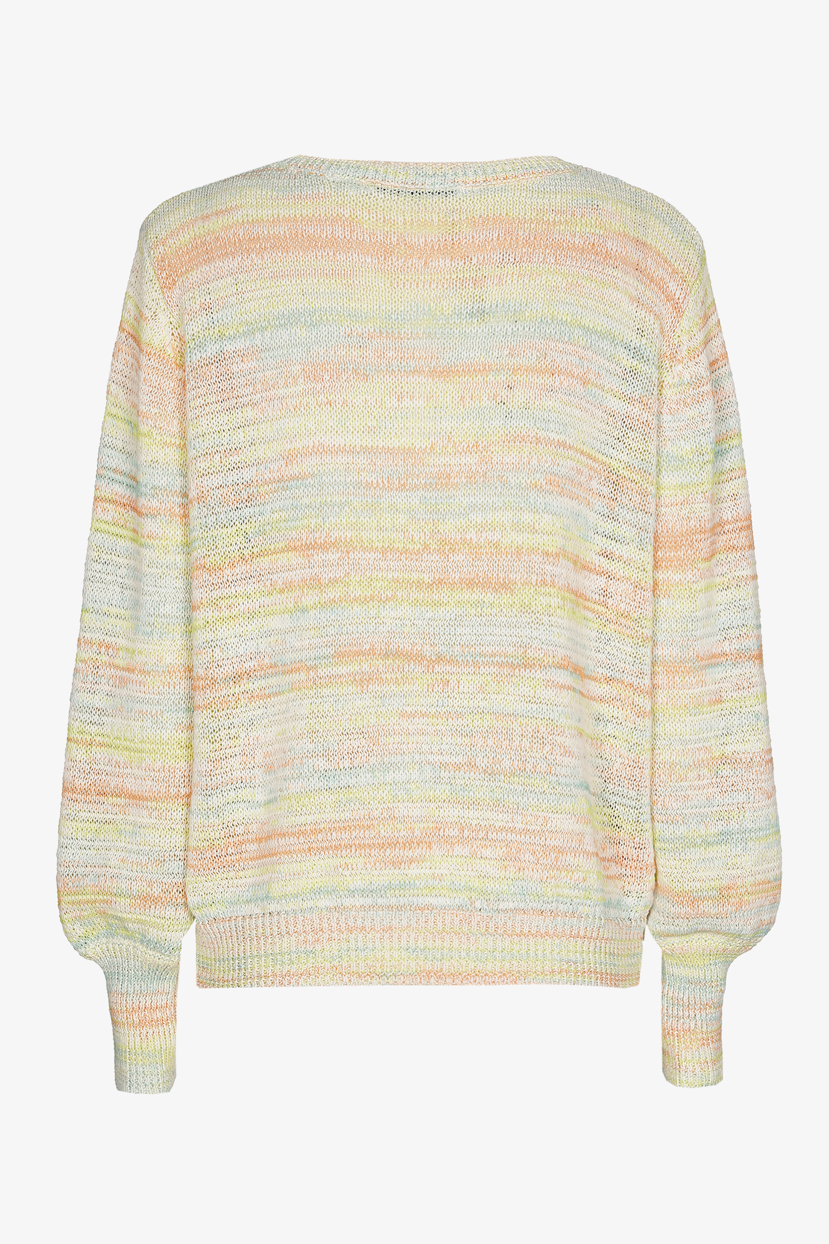 Multicoloured knitted jumper