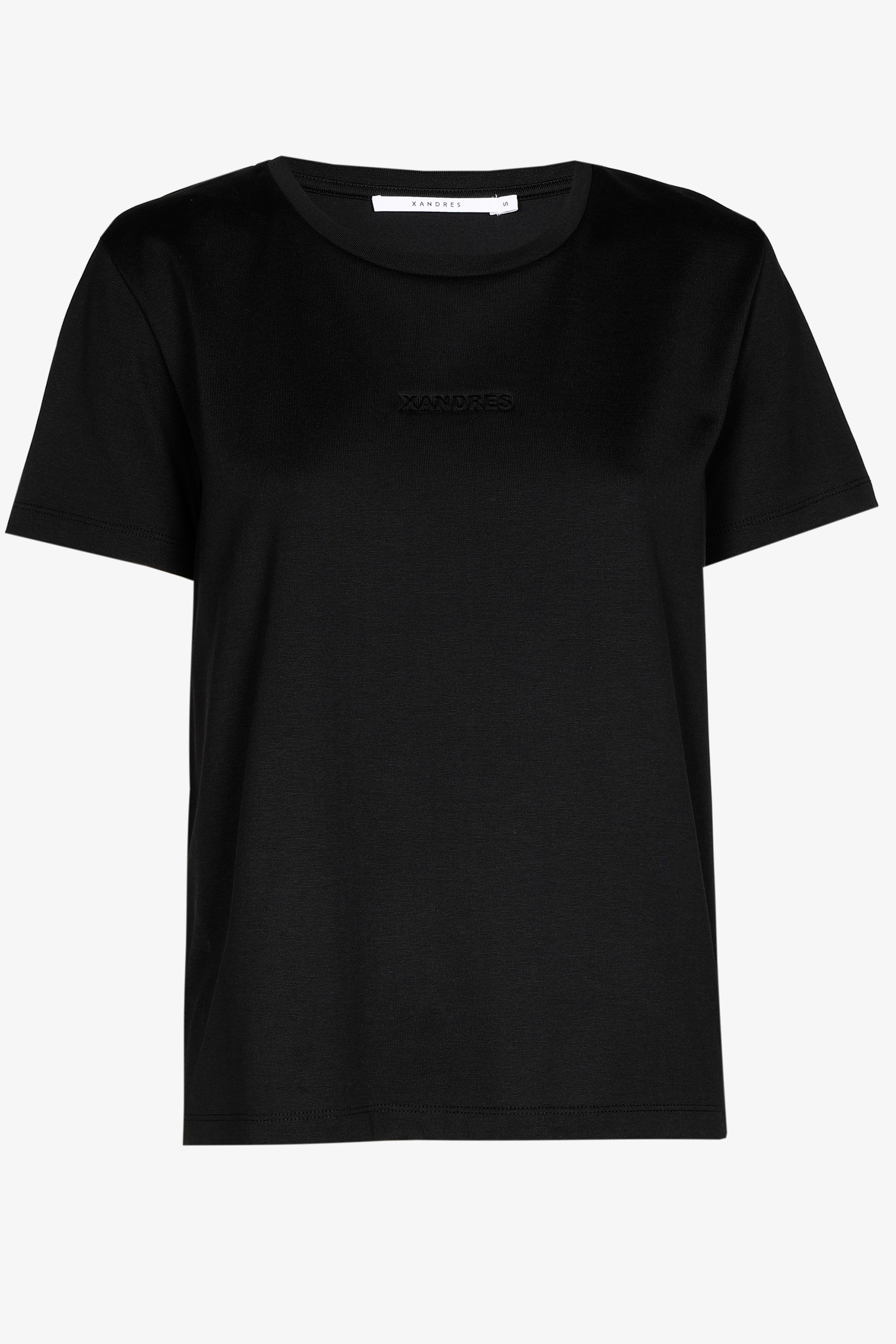 Cotton T shirt with Xandres logo