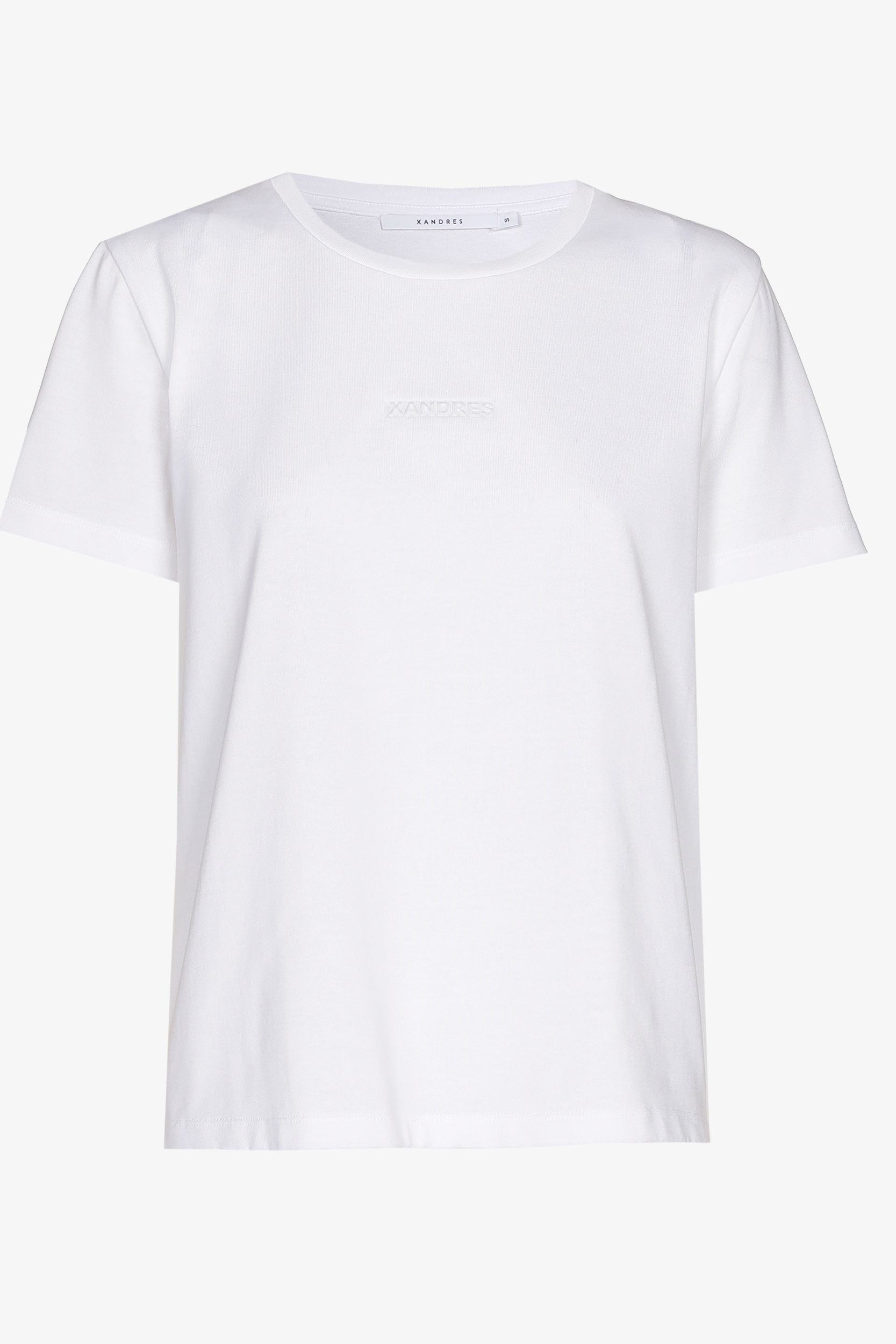 Baumwoll-T-Shirt mit Xandres-Logo