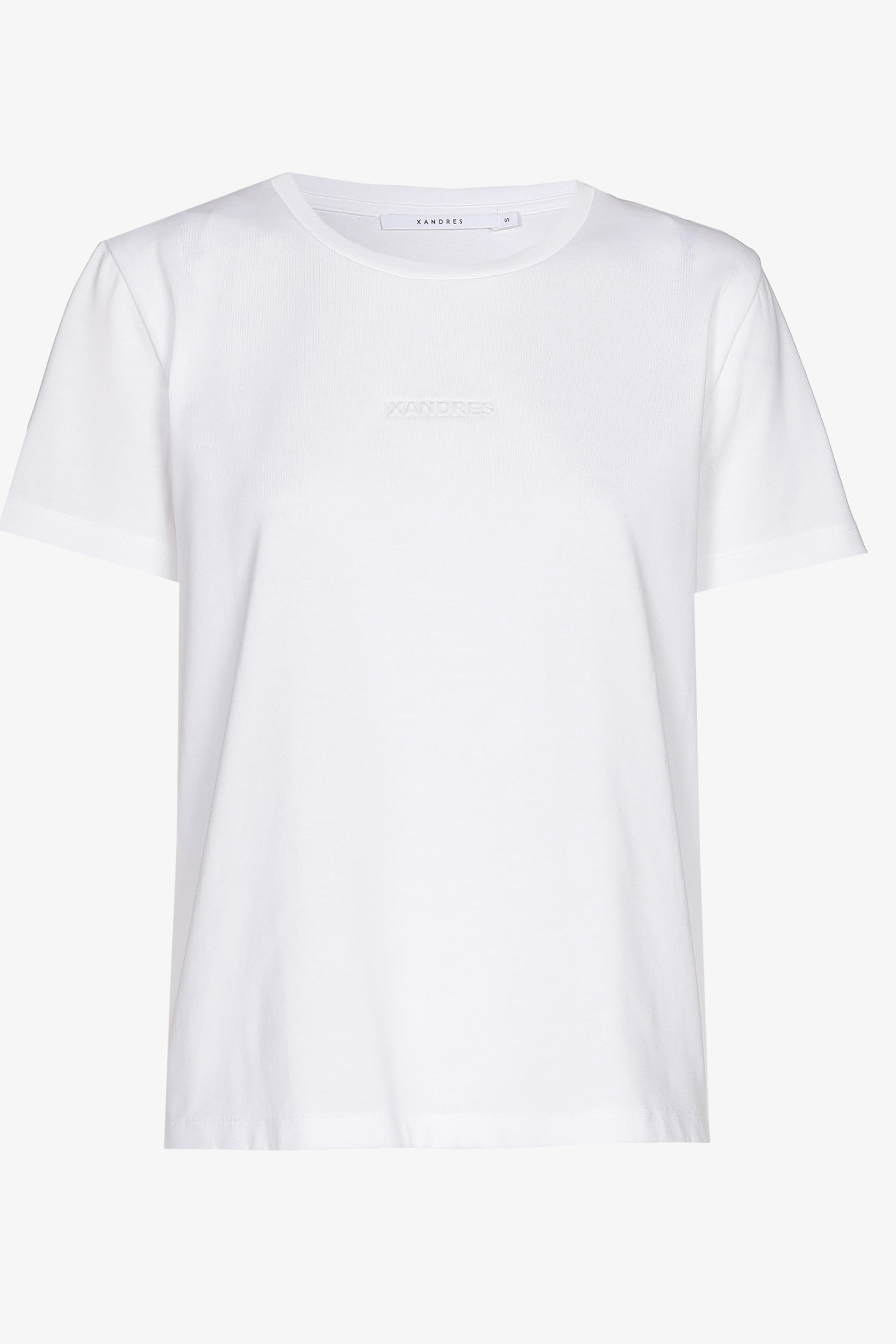 Cotton T-shirt with Xandres logo