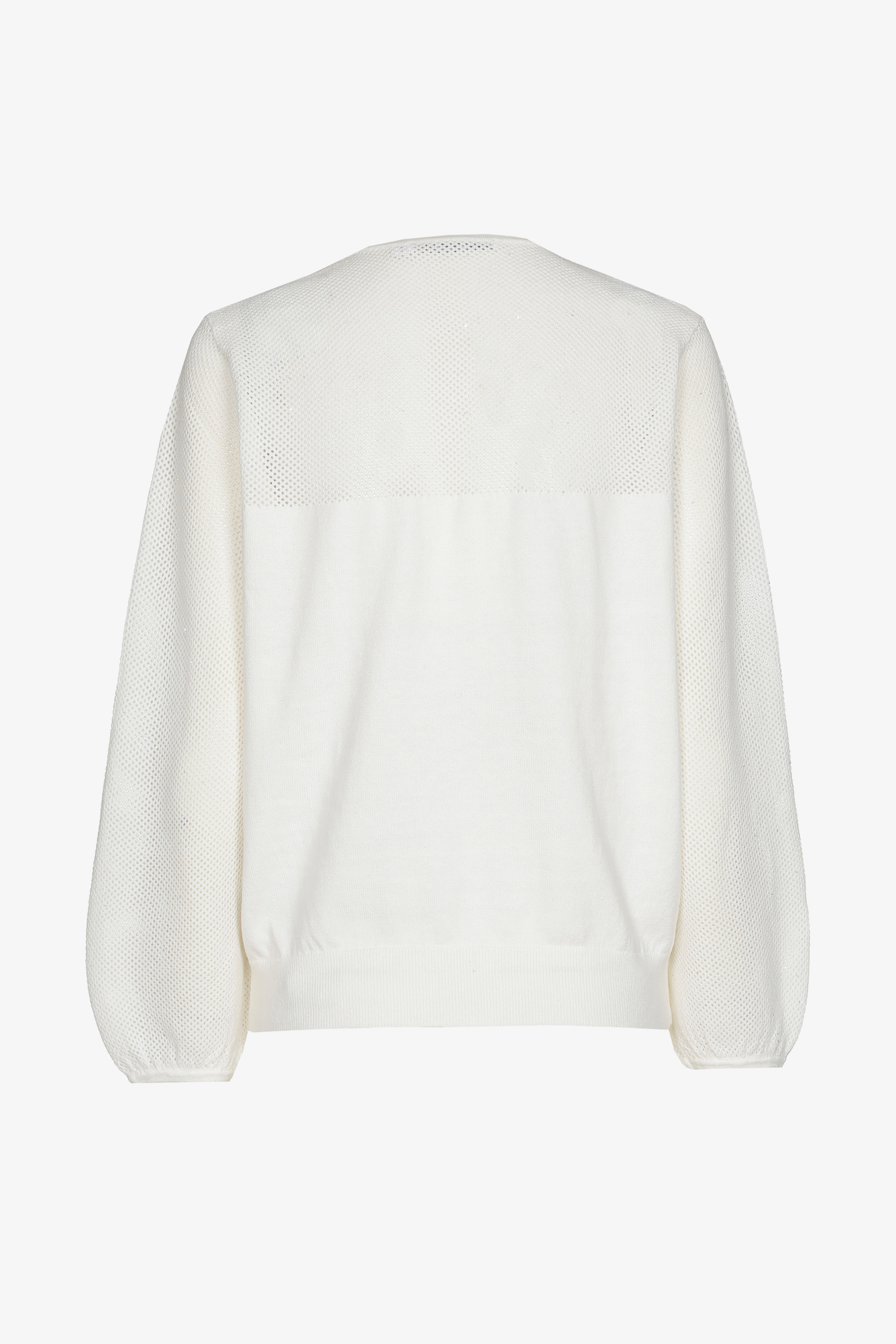 Pull doux en maille ajourée