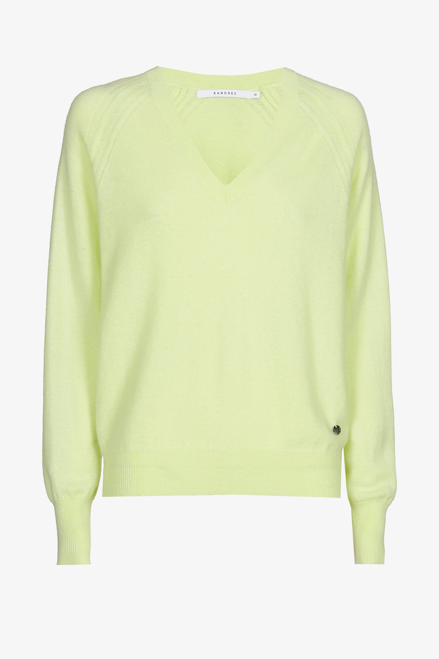 Pull en cachemire avec encolure en V