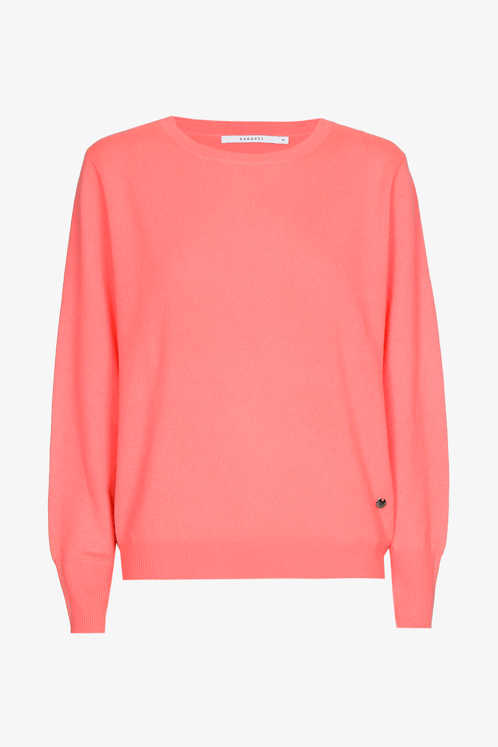 Kaschmirpullover mit Rundhalsausschnitt