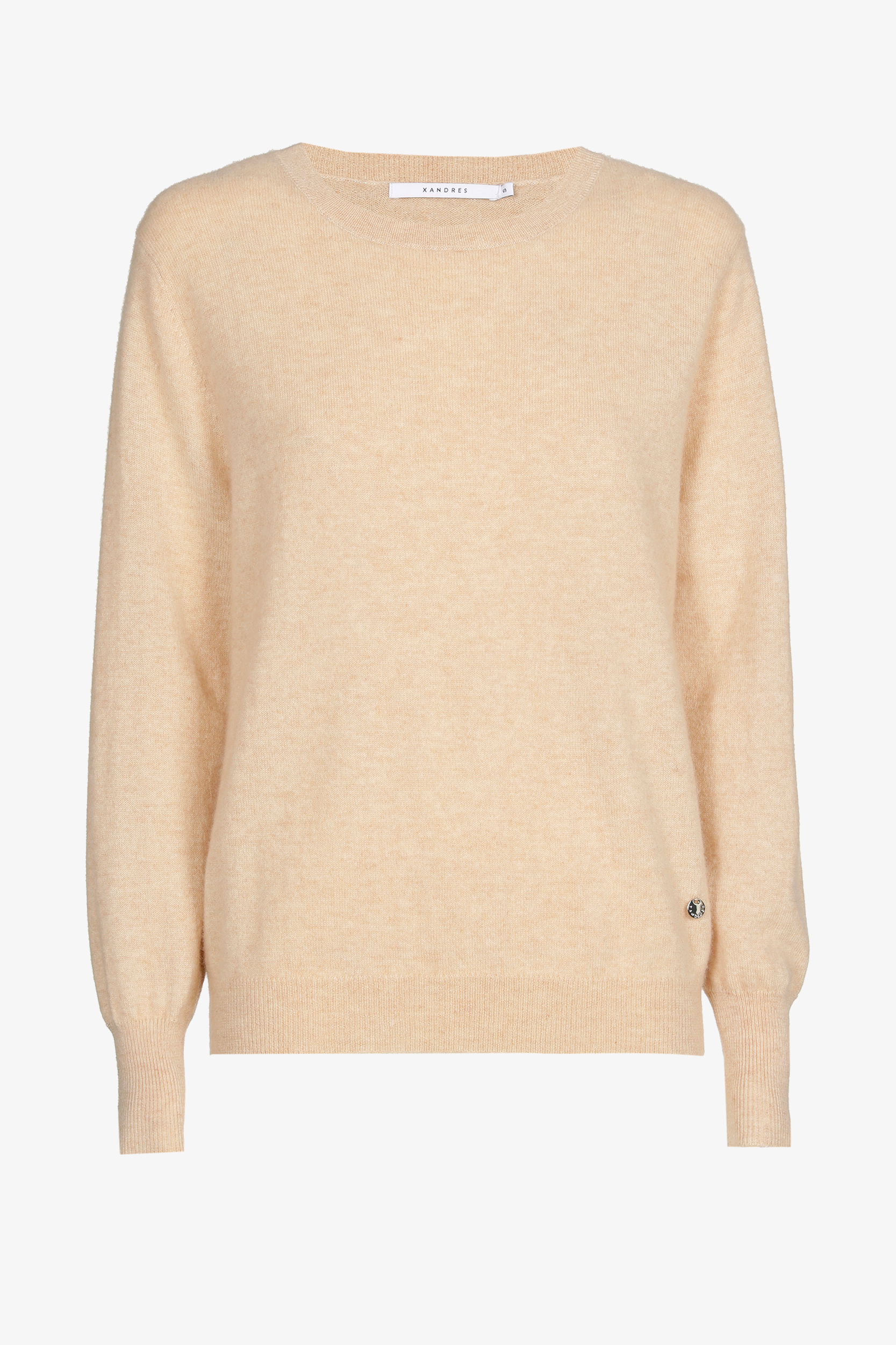 Cashmere pull met ronde hals