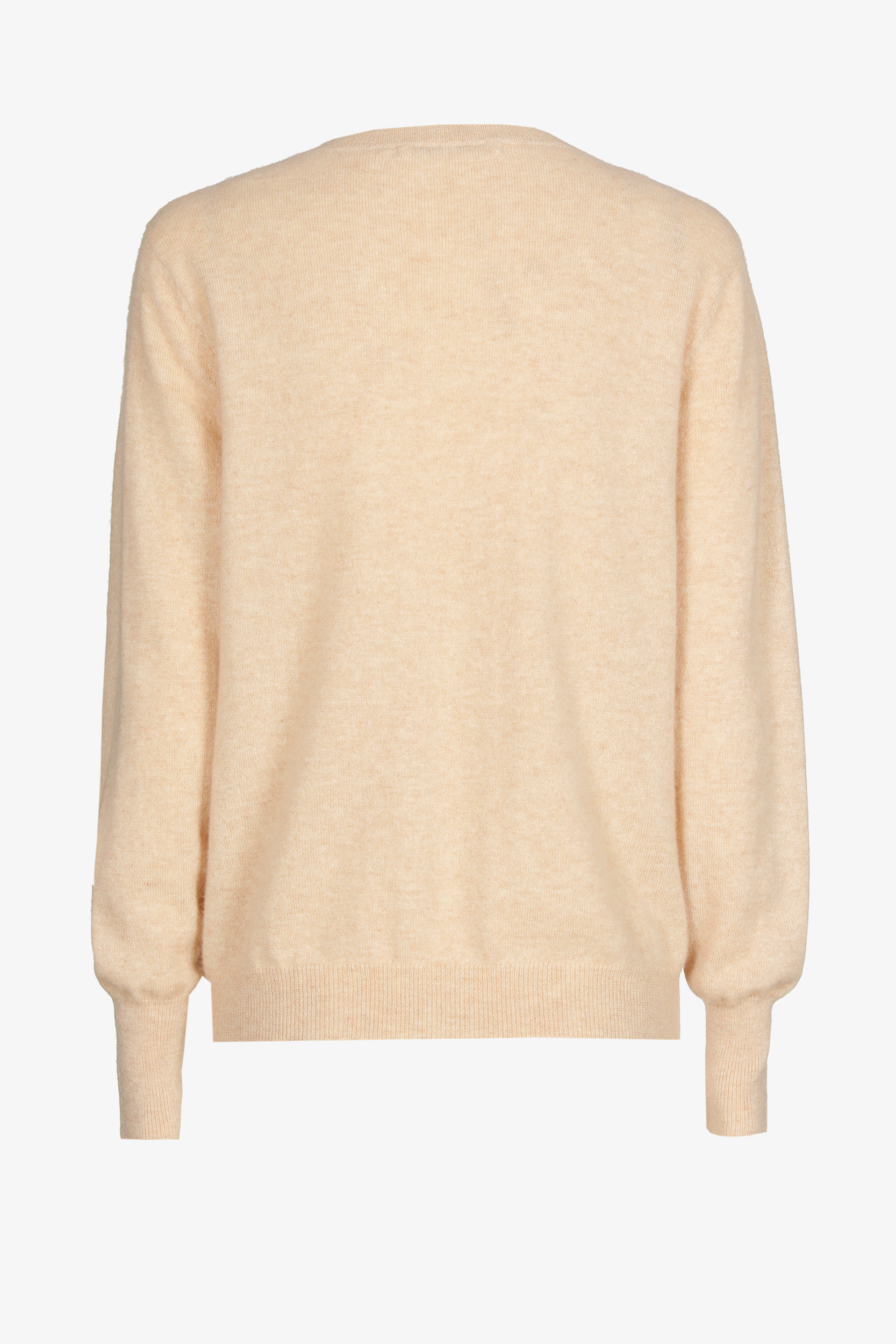 Cashmere pull met ronde hals