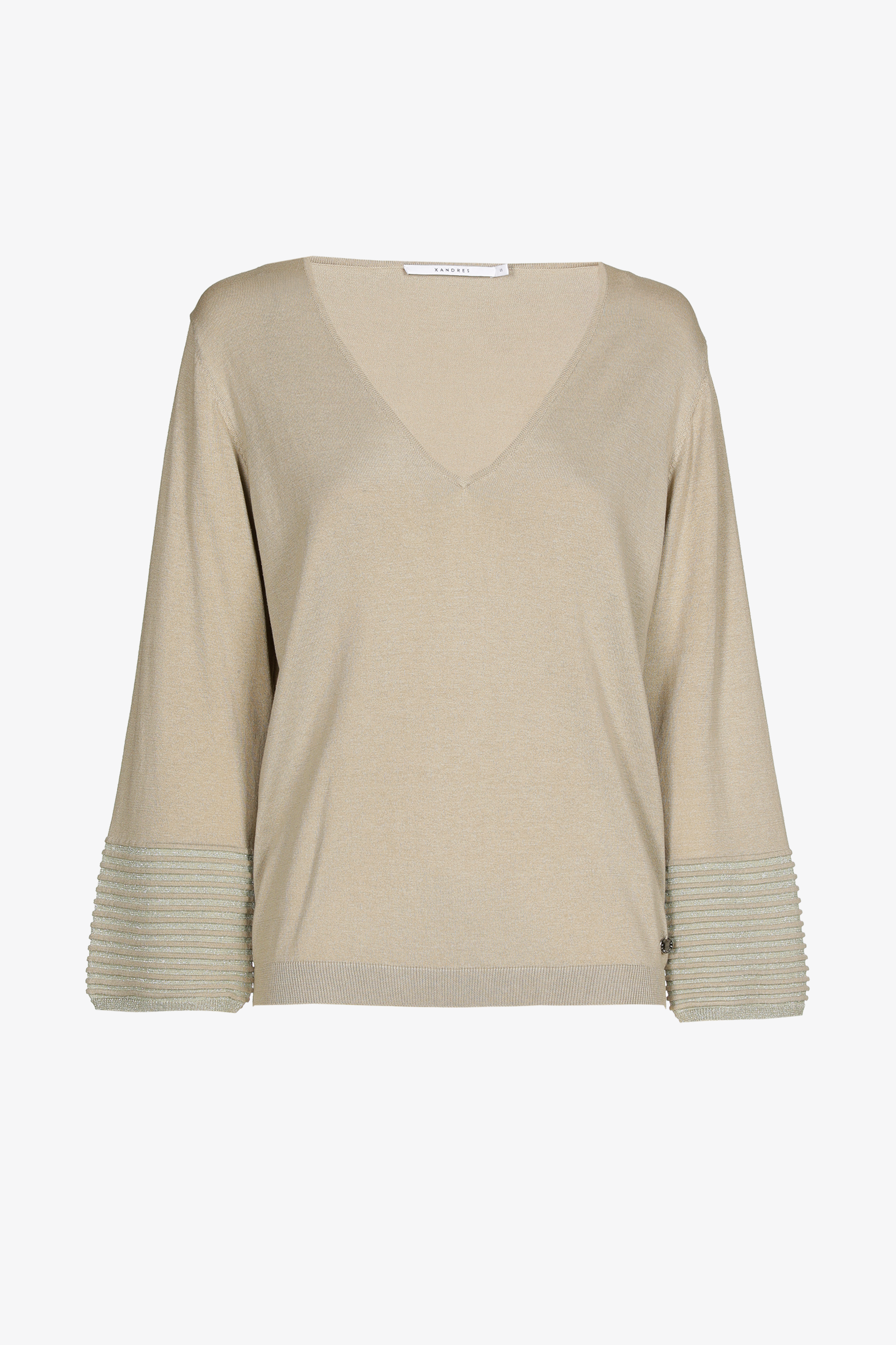 Pull d’été en soie et en lurex